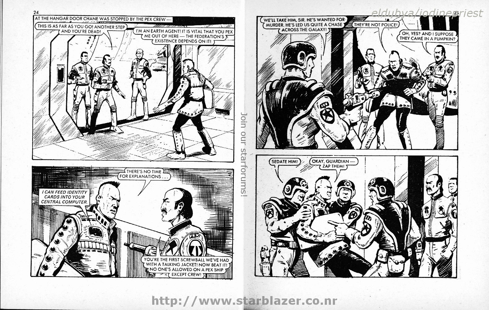 Read online Starblazer comic -  Issue #136 - 14