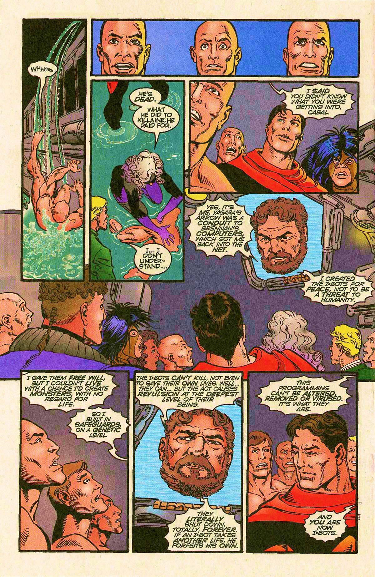 Read online Isaac Asimov's I-Bots comic -  Issue #6 - 25