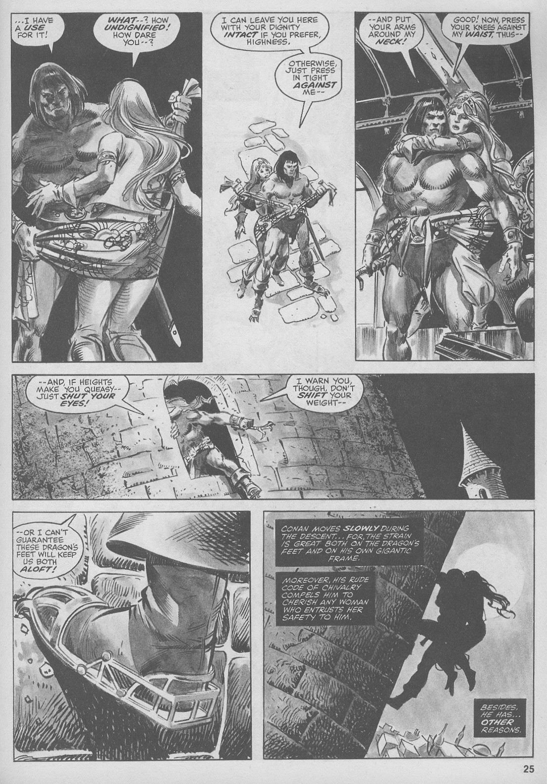 Read online The Savage Sword Of Conan comic -  Issue #44 - 25