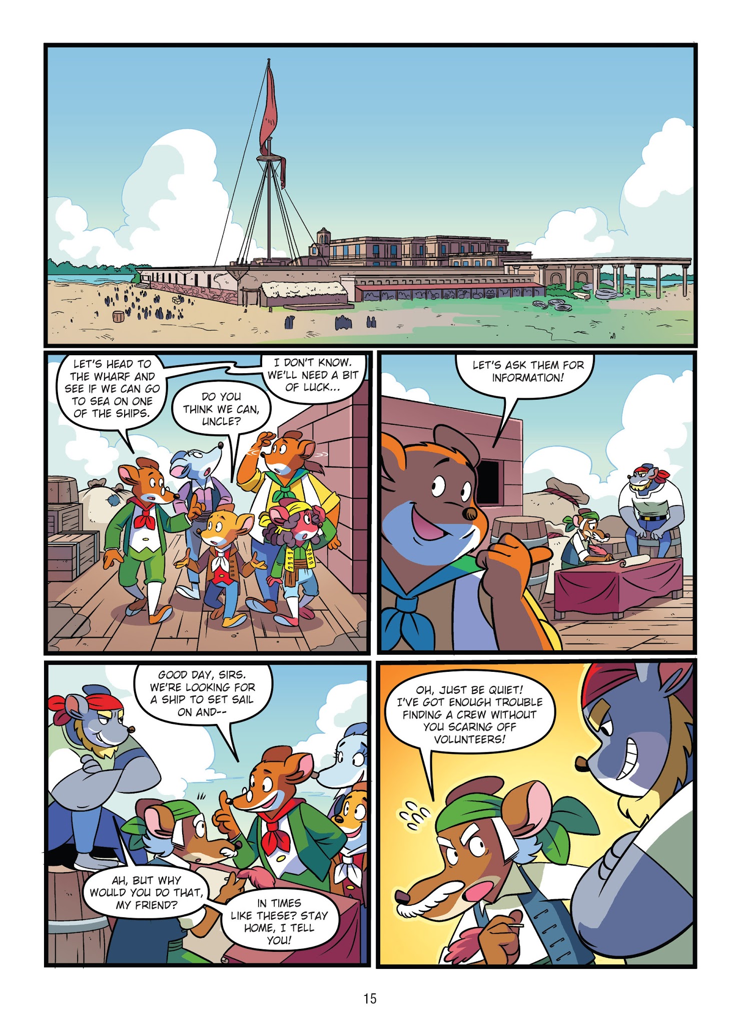 Read online Geronimo Stilton comic -  Issue # TPB 17 - 16