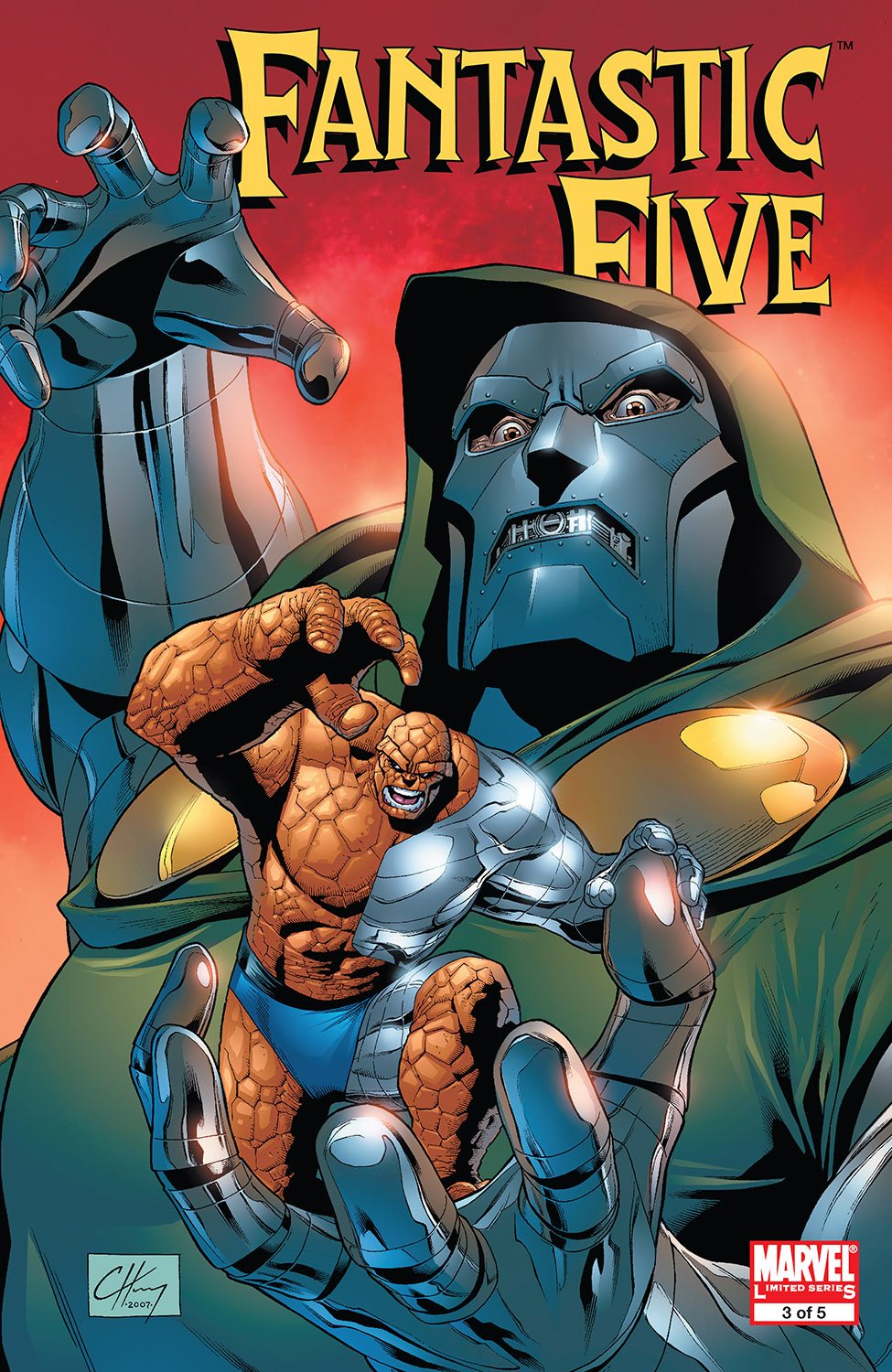 Read online Fantastic Five (2007) comic -  Issue #3 - 1