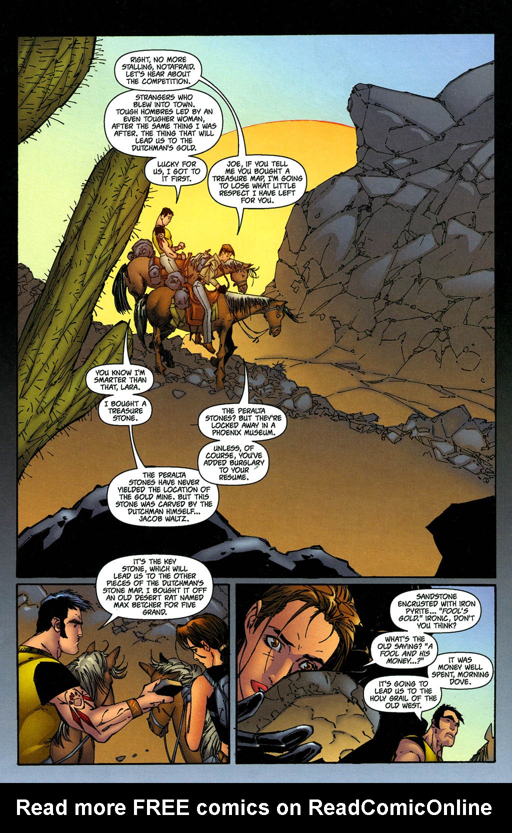 Read online Tomb Raider: The Series comic -  Issue #35 - 16