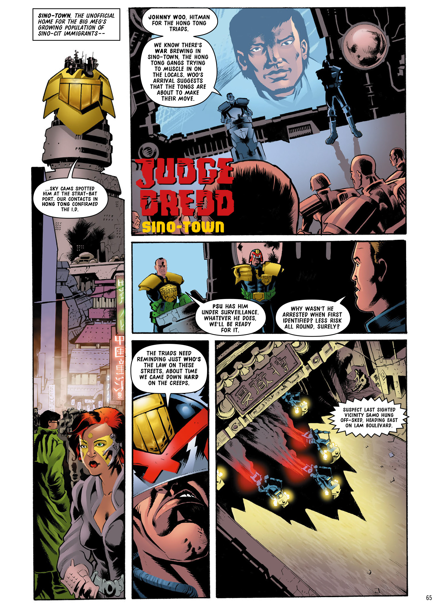 Read online Judge Dredd: The Complete Case Files comic -  Issue # TPB 33 (Part 1) - 67