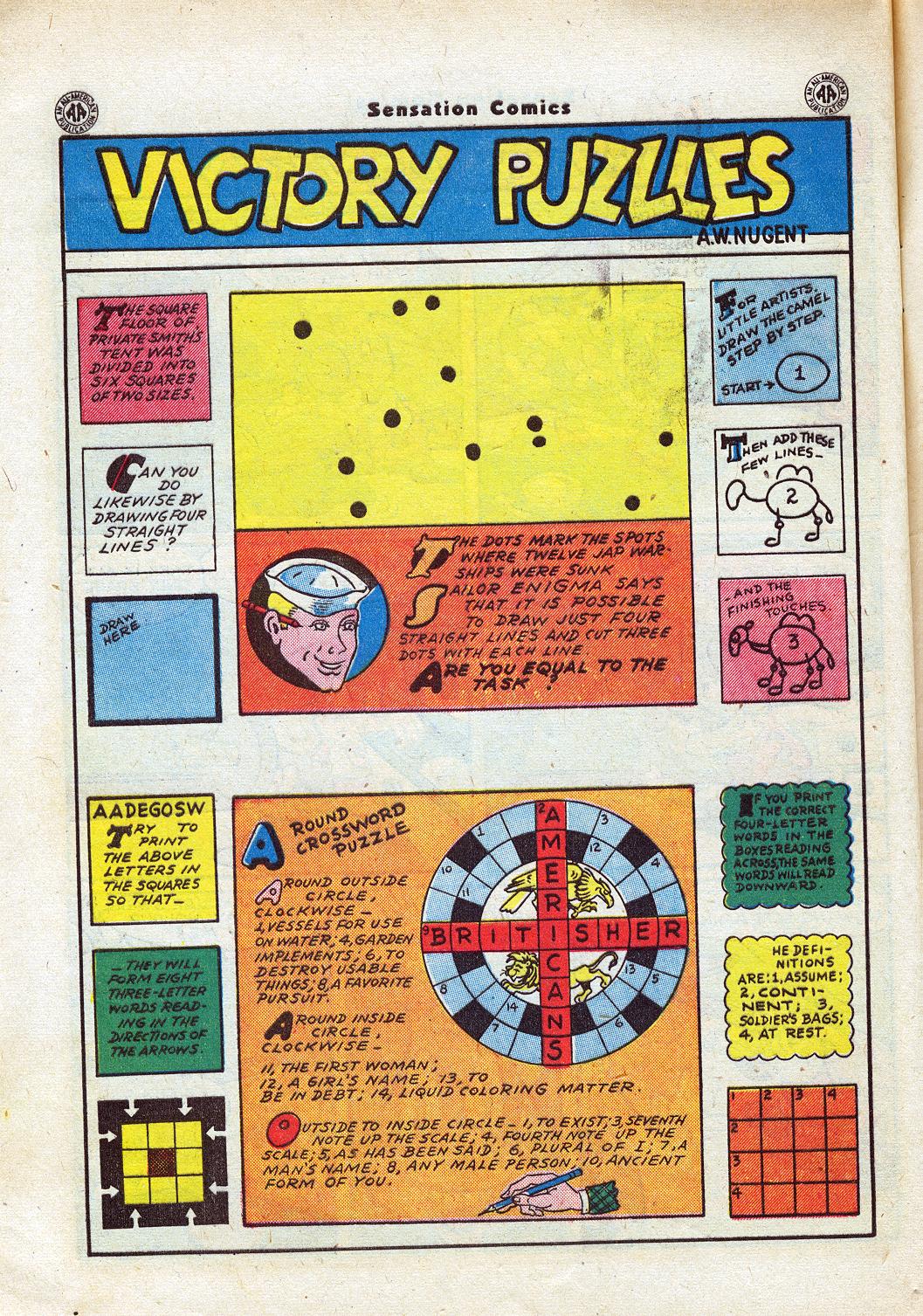 Read online Sensation (Mystery) Comics comic -  Issue #46 - 40