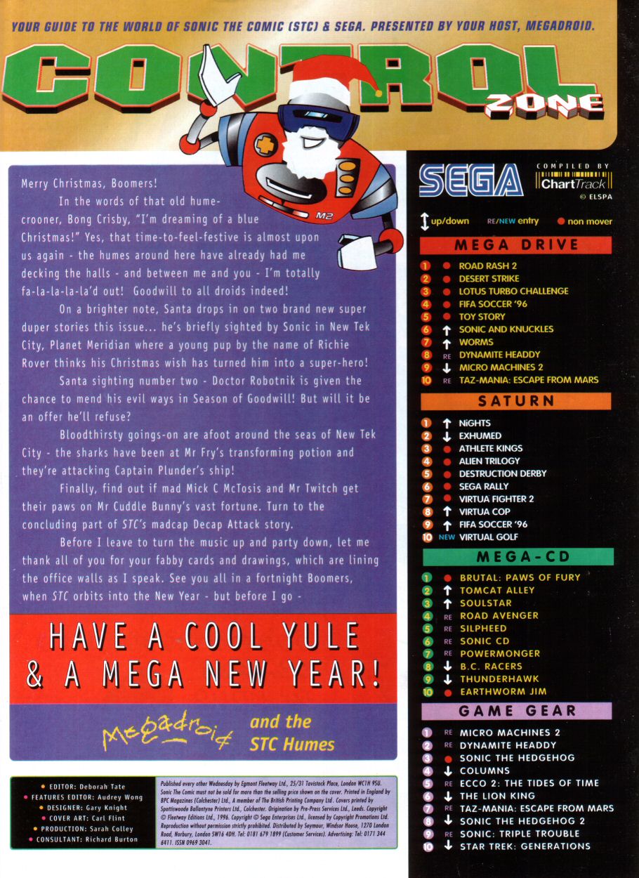 Read online Sonic the Comic comic -  Issue #93 - 2