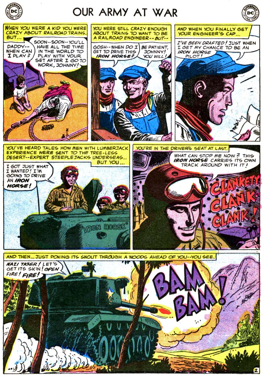 Read online Our Army at War (1952) comic -  Issue #51 - 21