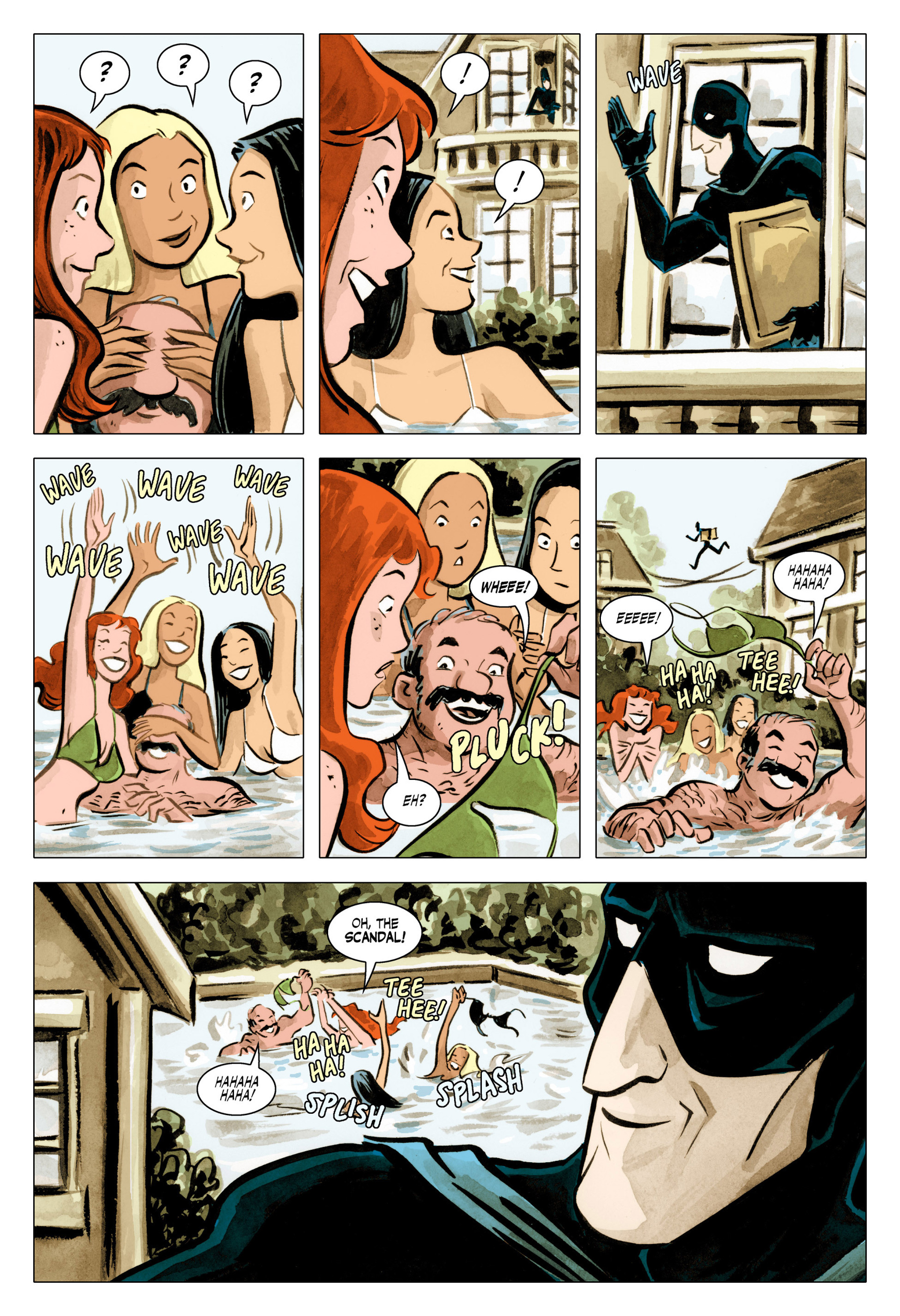 Read online Bandette (2012) comic -  Issue #6 - 18