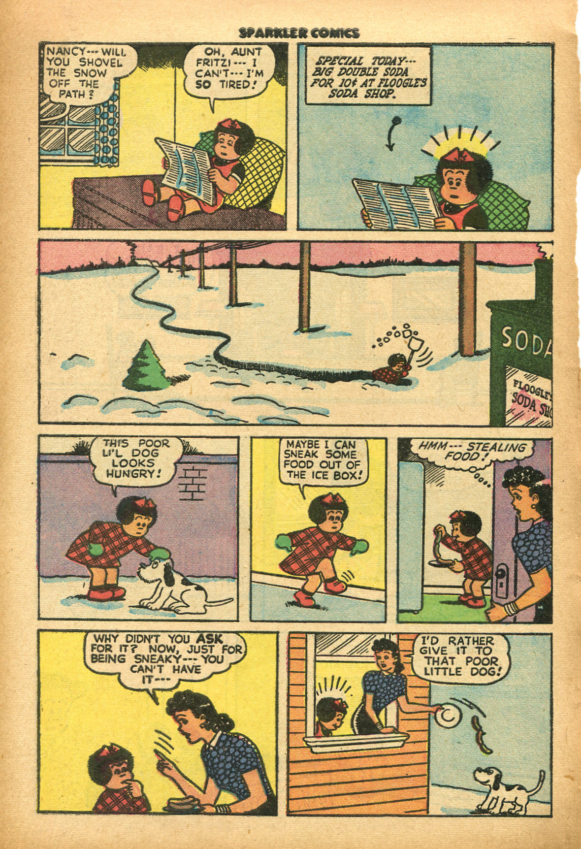 Read online Sparkler Comics comic -  Issue #65 - 10