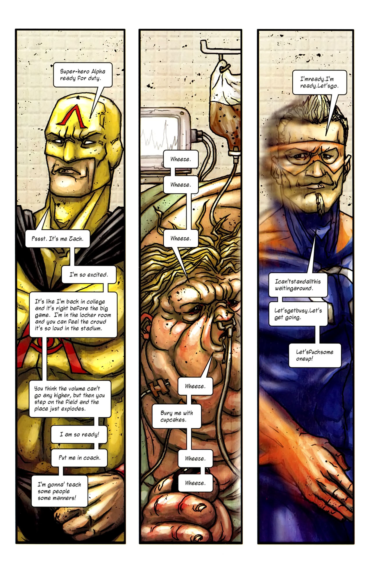 Read online Transhuman comic -  Issue #3 - 8