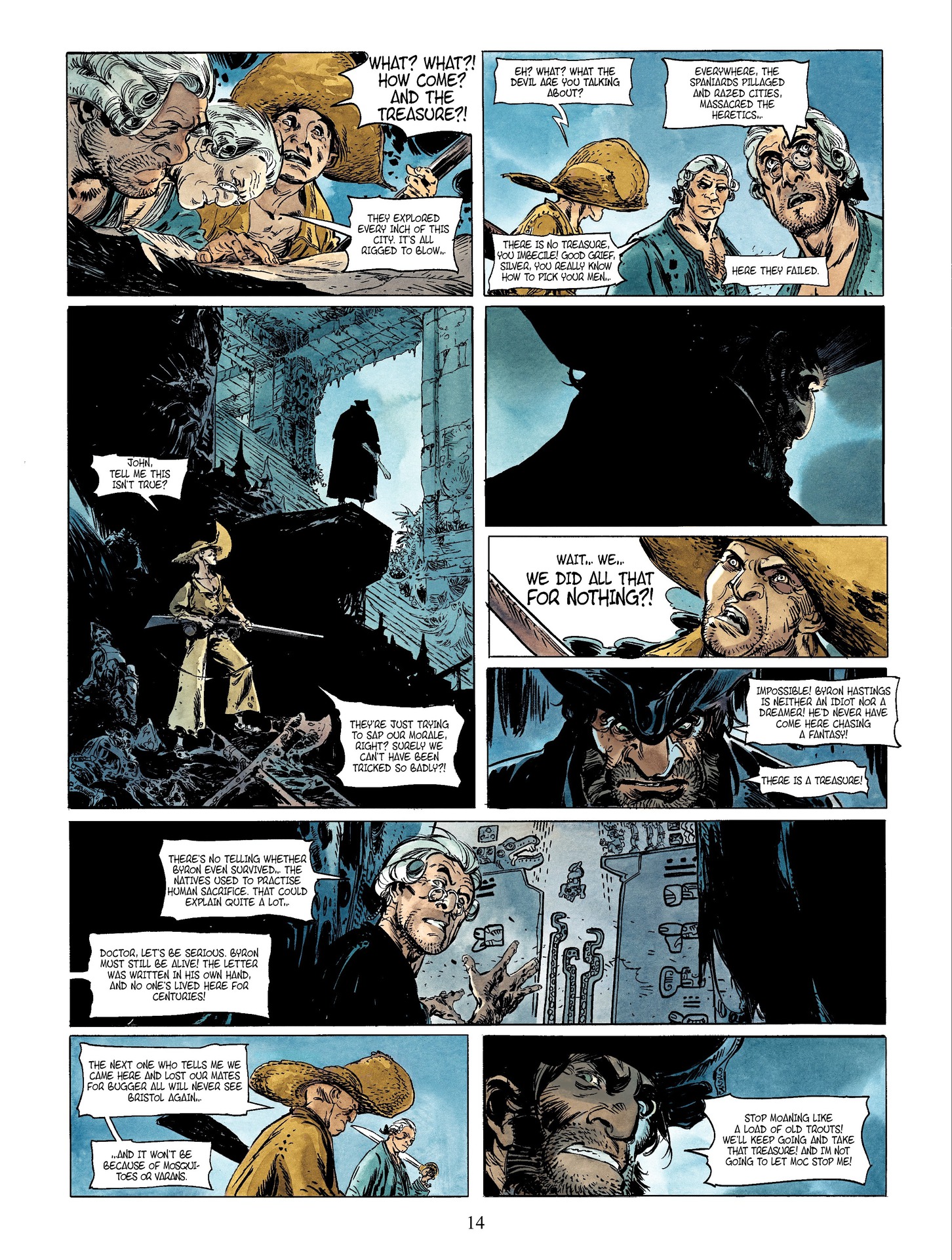 Read online Long John Silver comic -  Issue #4 - 16