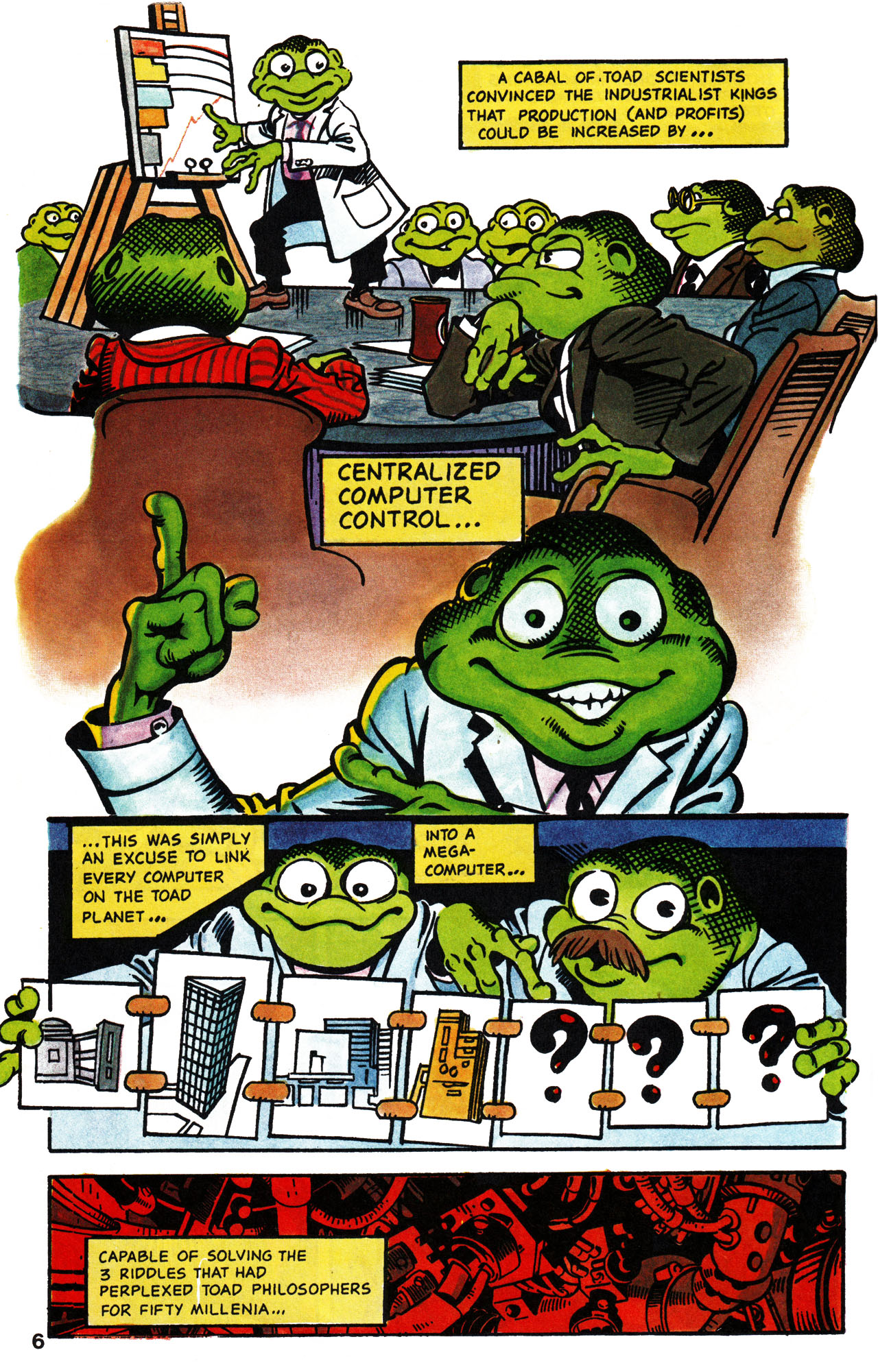 Read online Bucky O'Hare (1991) comic -  Issue #3 - 8