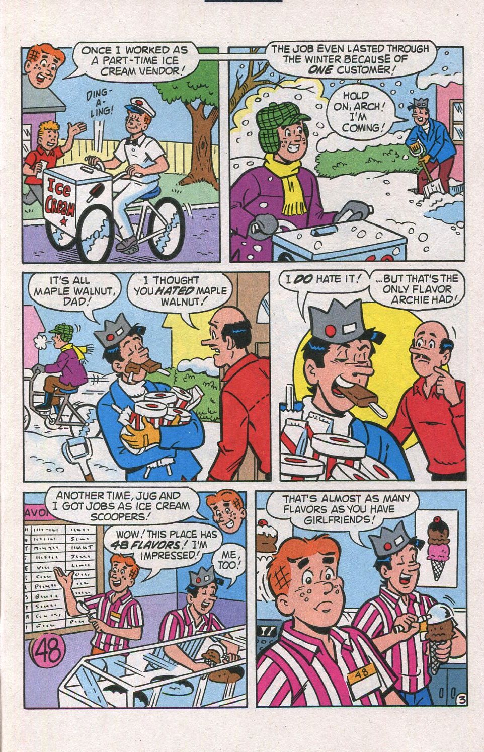 Read online Archie's Vacation Special comic -  Issue #6 - 47