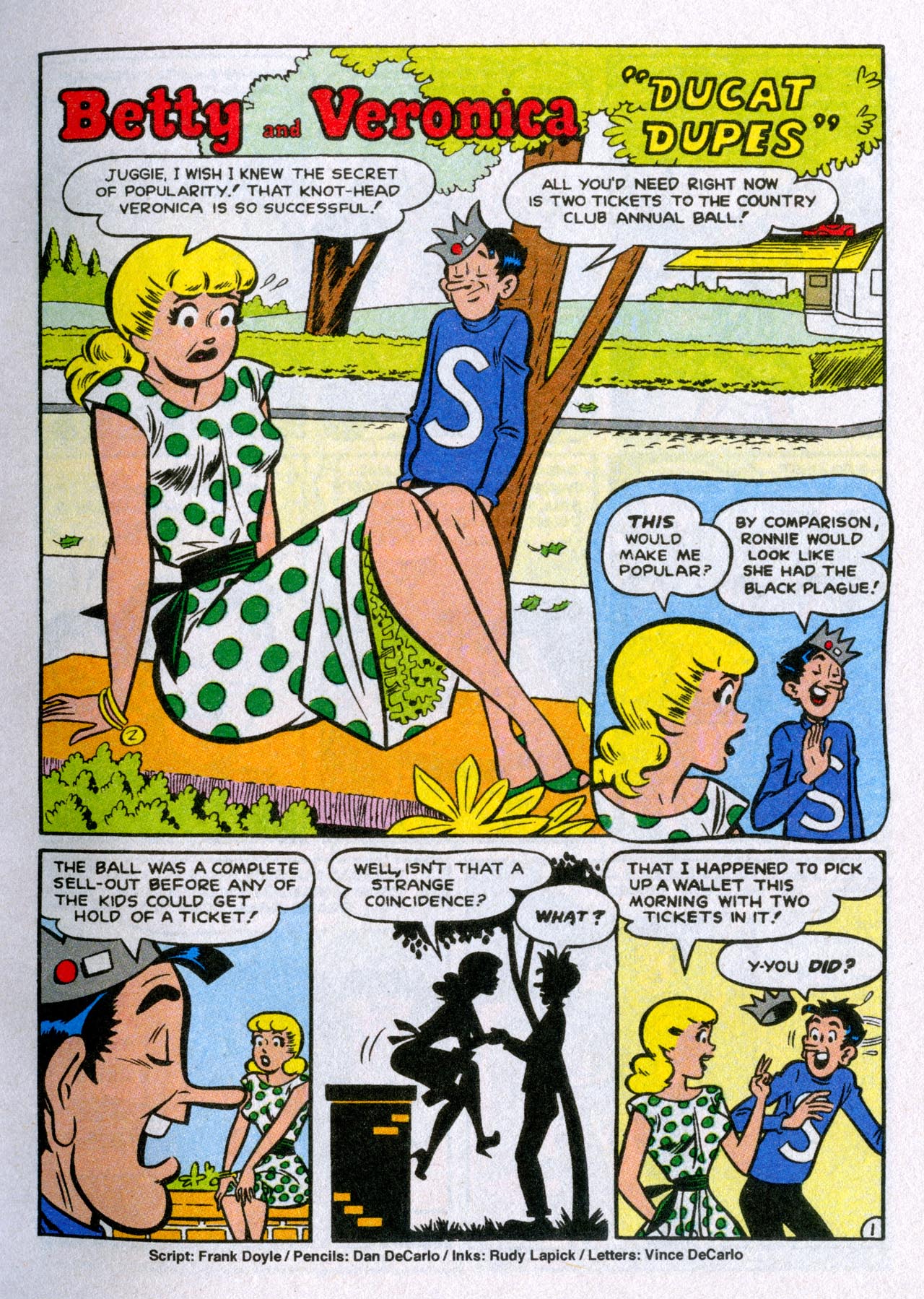 Read online Betty and Veronica Double Digest comic -  Issue #242 - 147