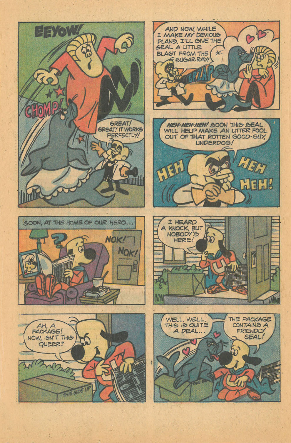 Read online Underdog (1975) comic -  Issue #7 - 20