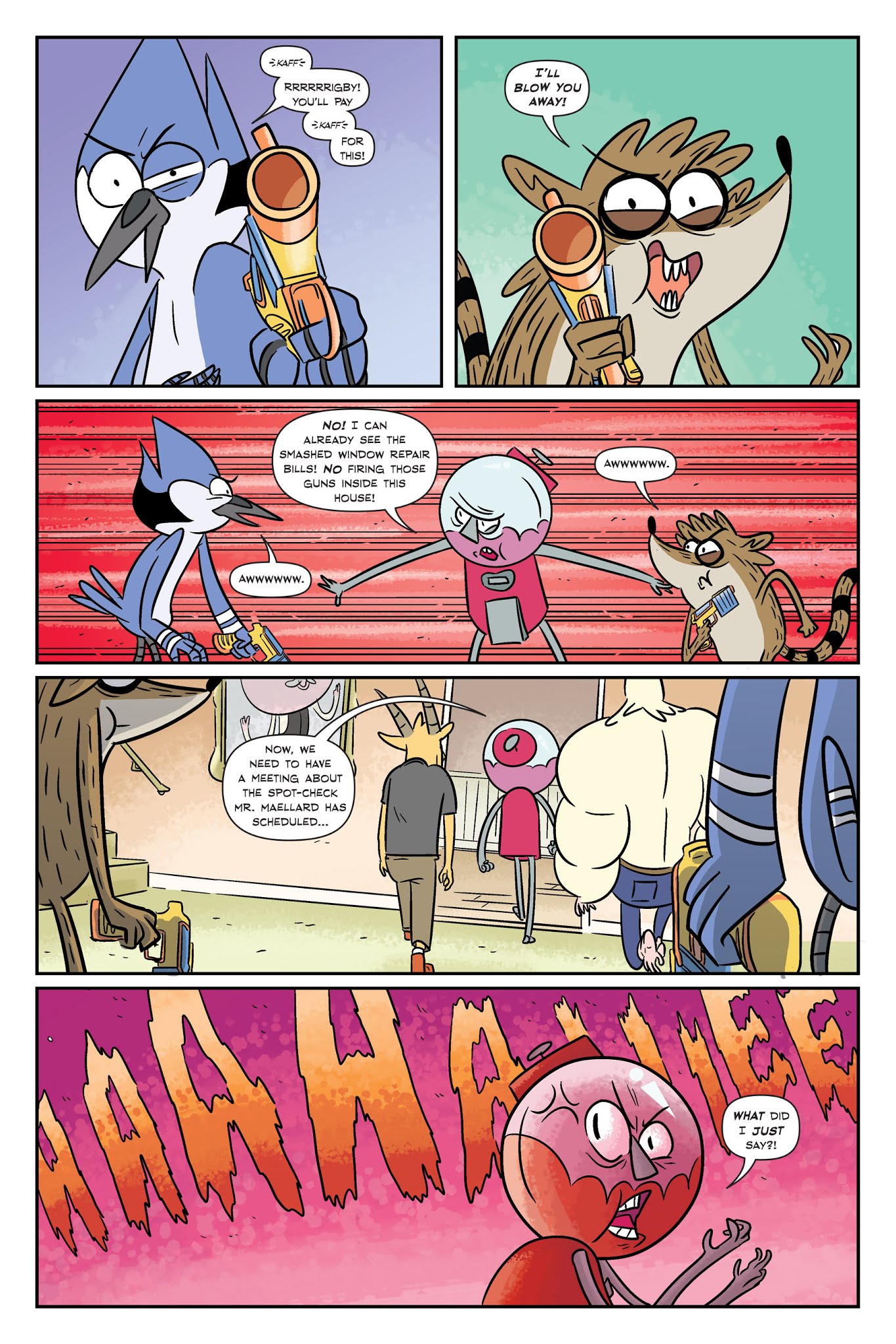 Read online Regular Show: Noir Means Noir, Buddy comic -  Issue # TPB (Part 1) - 12