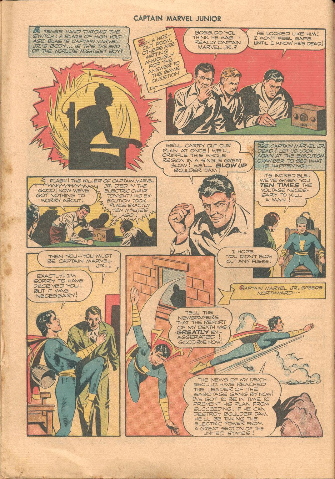 Read online Captain Marvel, Jr. comic -  Issue #30 - 17
