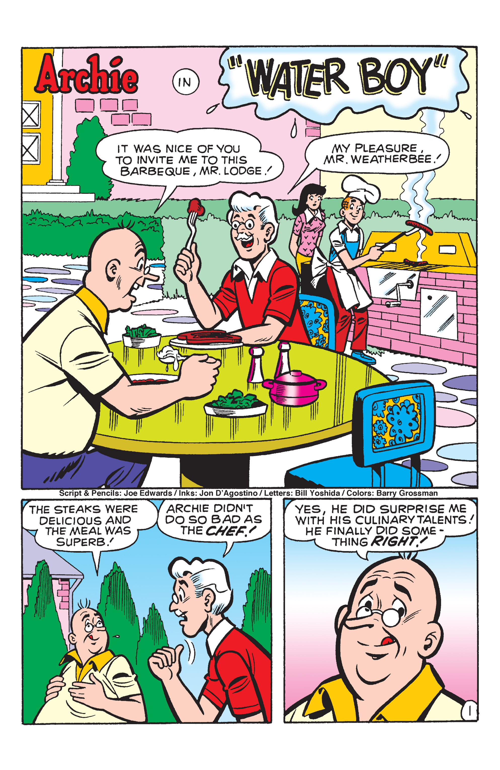 Read online Jughead: Grill Master comic -  Issue # TPB - 31