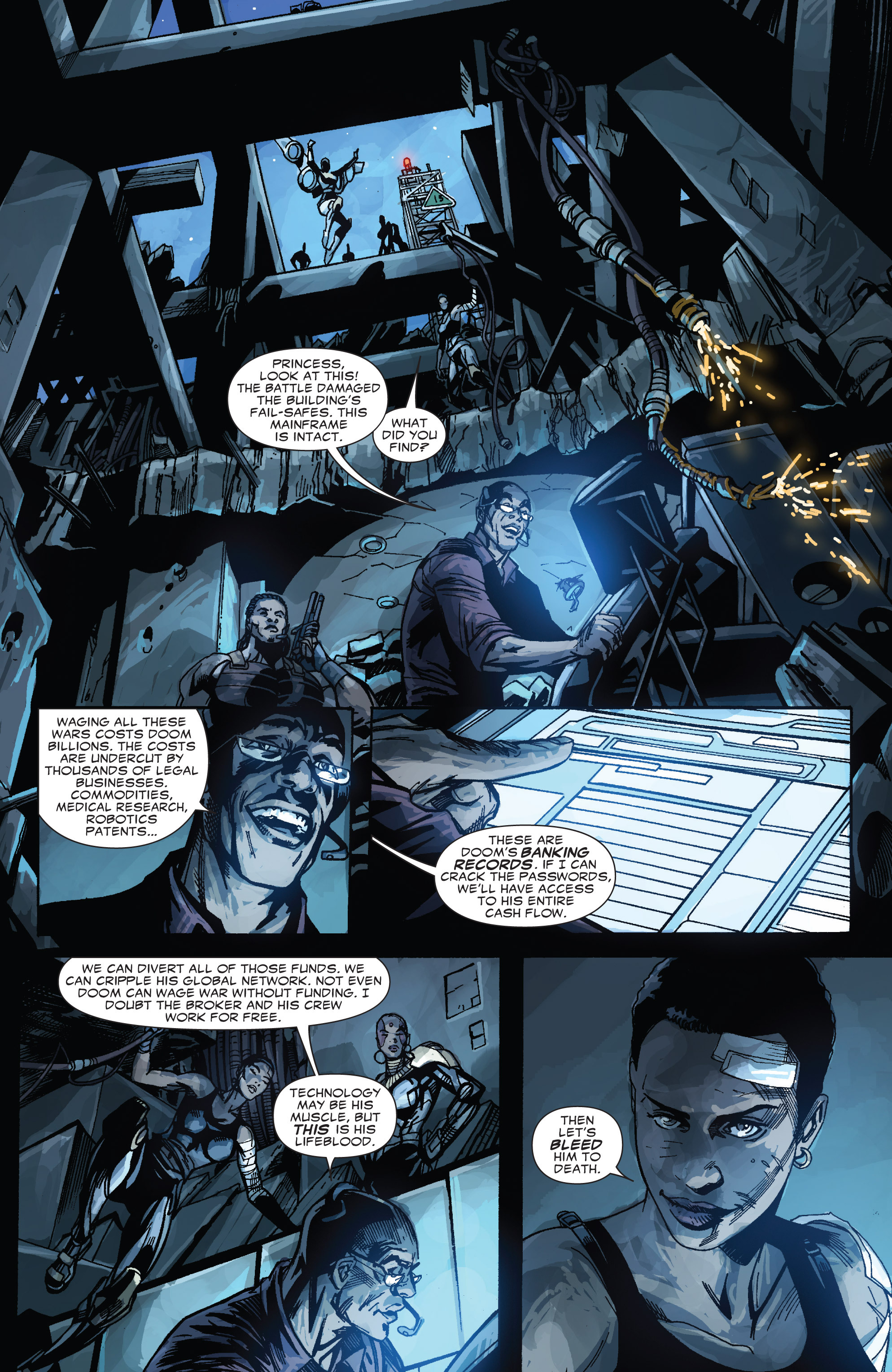 Read online Doomwar comic -  Issue #5 - 9