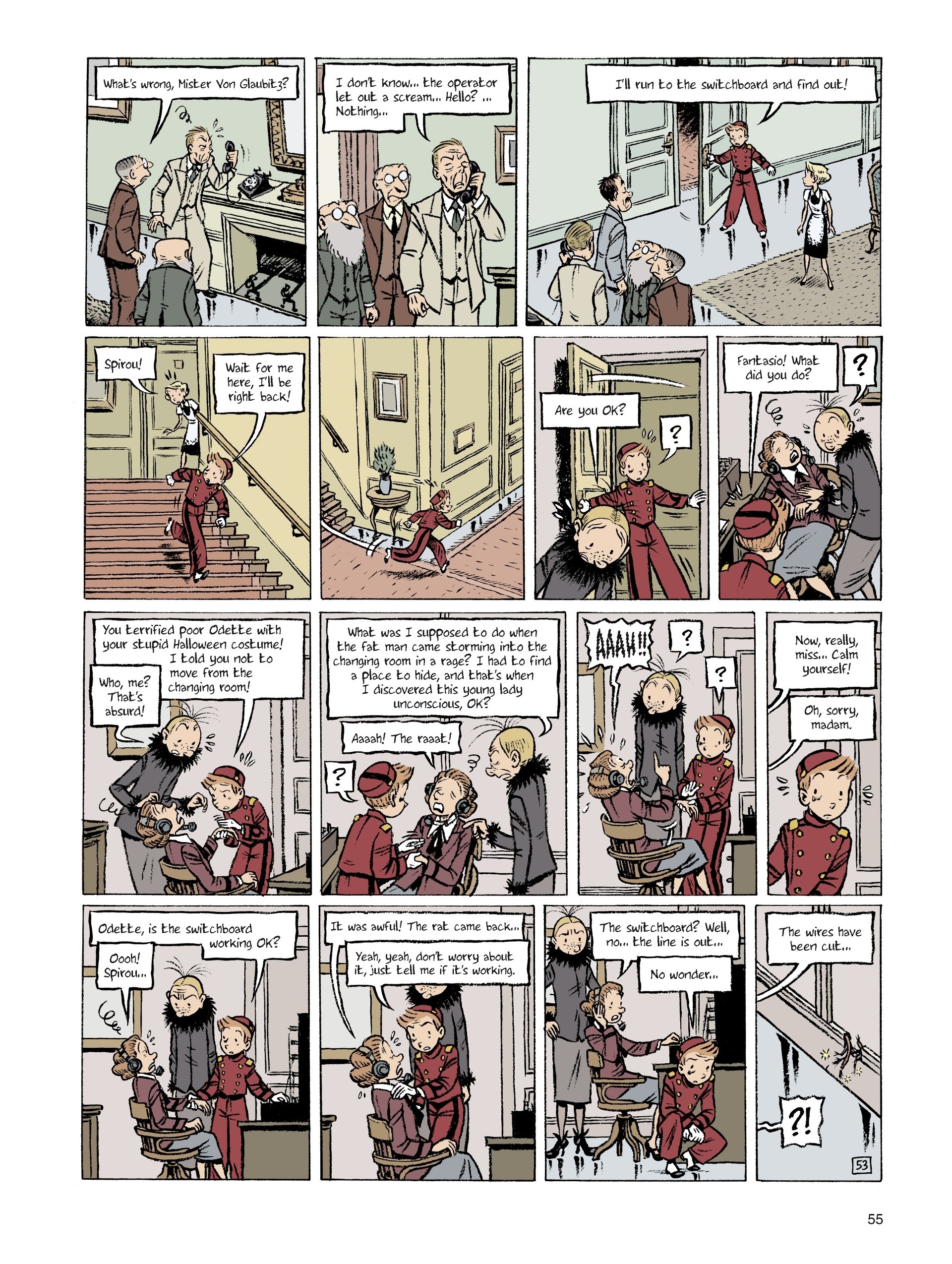 Read online Spirou: The Diary of a Naive Young Man comic -  Issue # TPB - 55