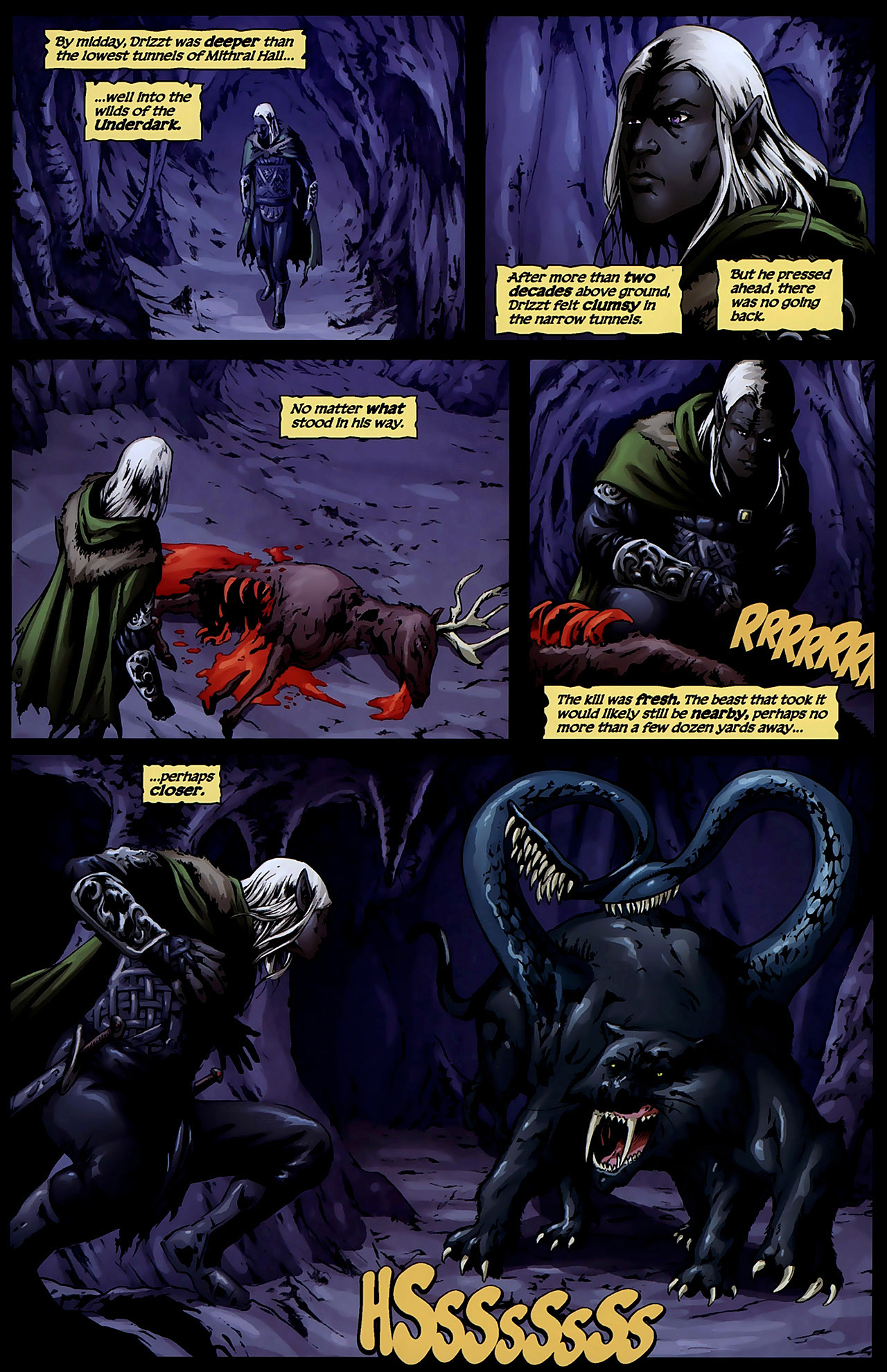 Read online Forgotten Realms: Starless Night comic -  Issue # Full - 39