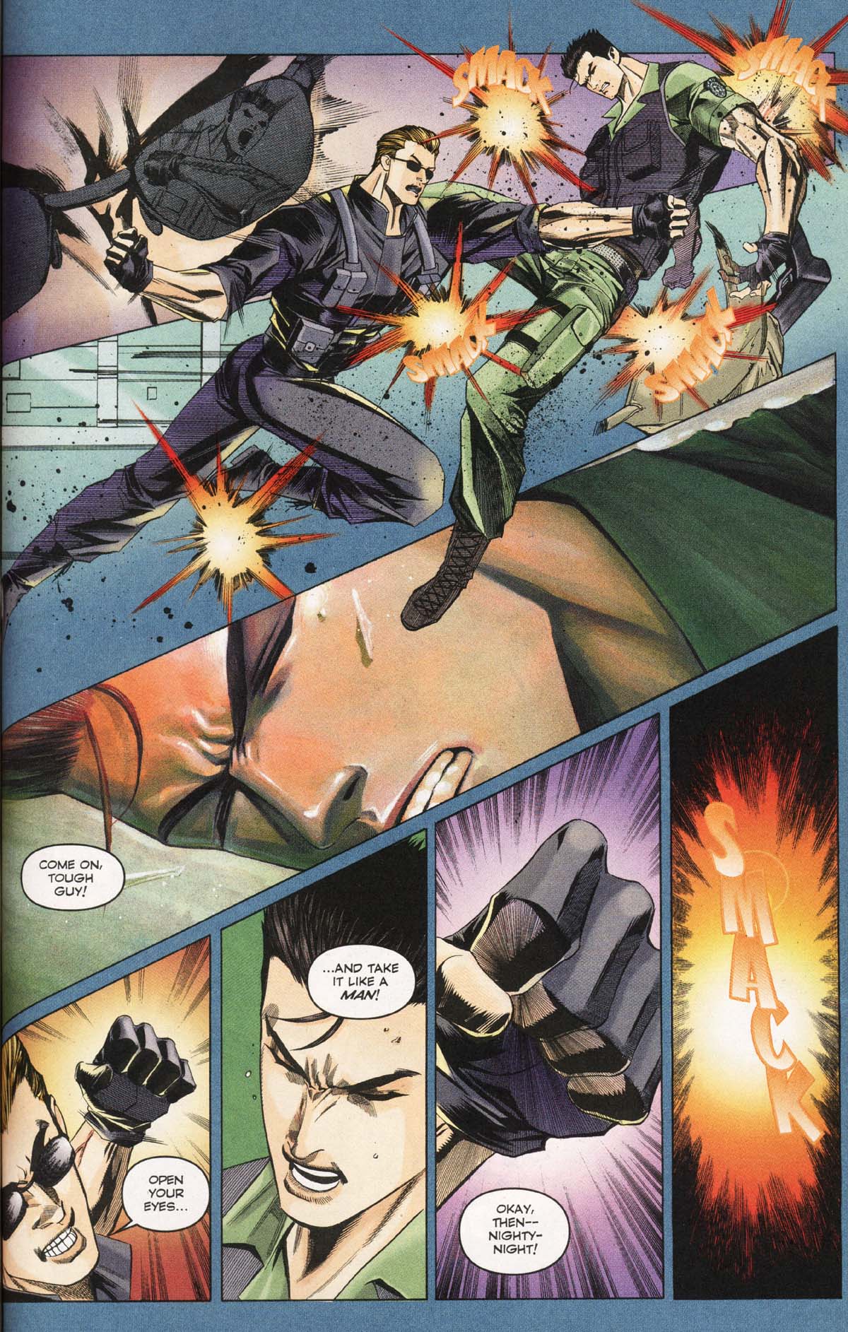 Read online Resident Evil Code: Veronica comic -  Issue #3 - 99