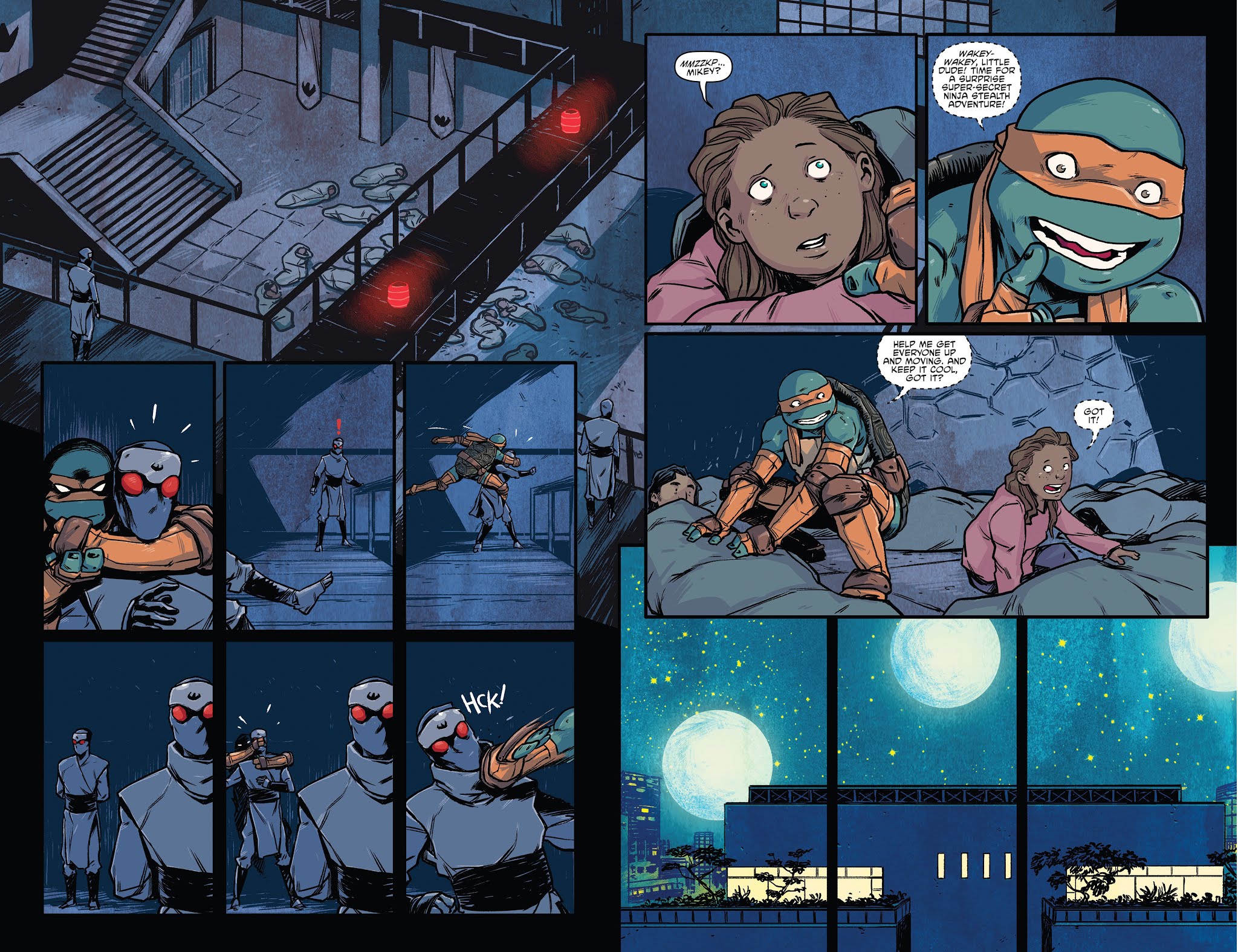 Read online Teenage Mutant Ninja Turtles: Macro-Series comic -  Issue #2 - 16