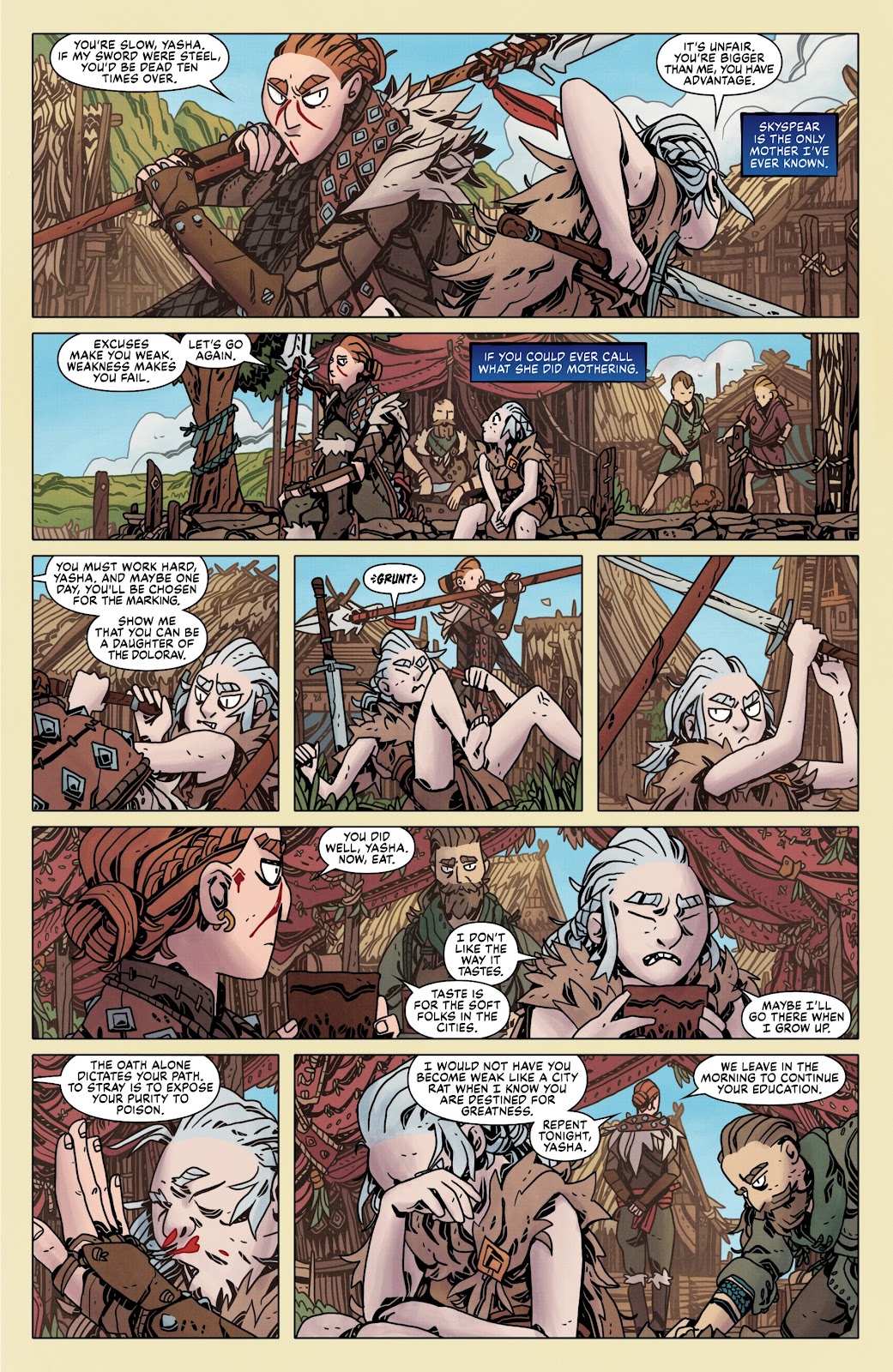 Critical Role: The Mighty Nein Origins - Yasha Nydoorin issue Full - Page 14