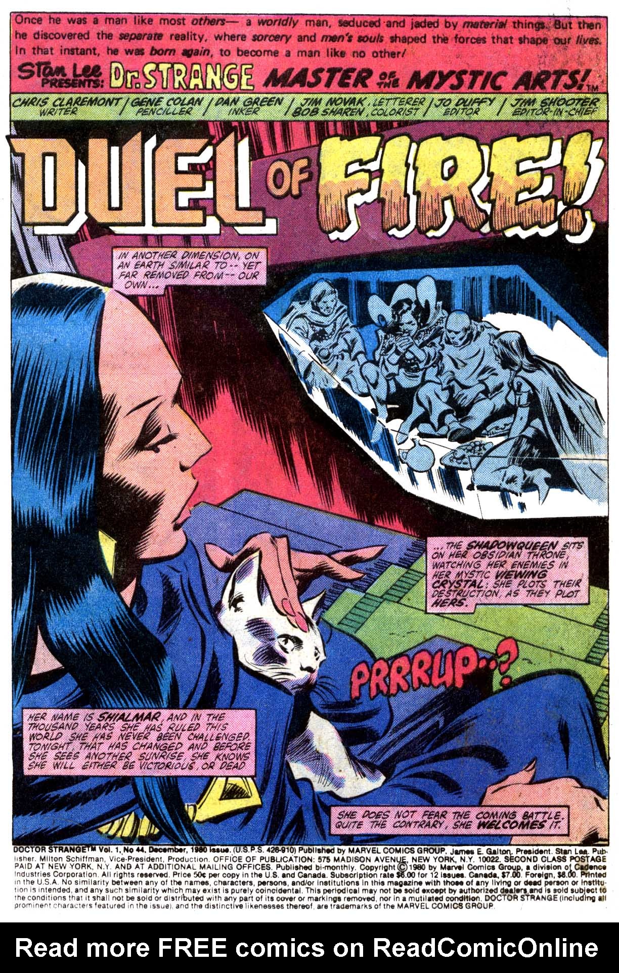Read online Doctor Strange (1974) comic -  Issue #44 - 2