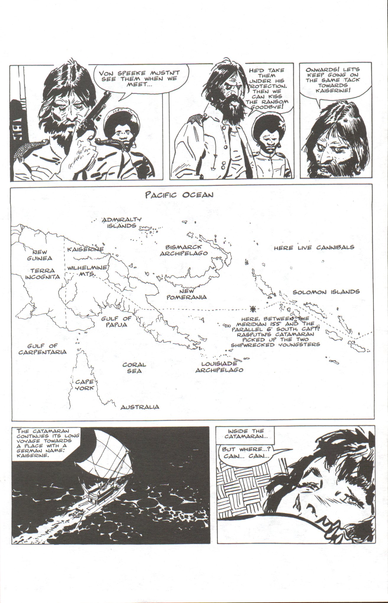 Read online Corto Maltese: Ballad of the Salt Sea comic -  Issue #1 - 5