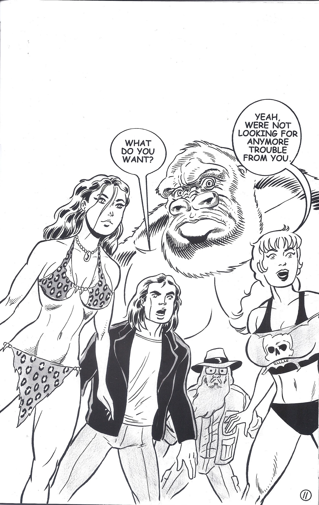 Read online Cavewoman: Shattered Time comic -  Issue # Full - 17