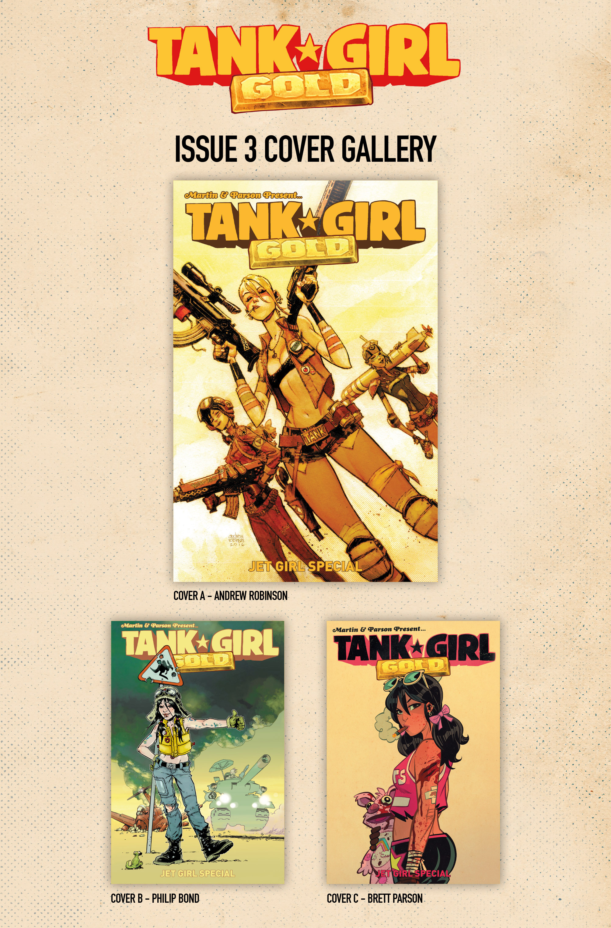 Read online Tank Girl: Gold comic -  Issue #3 - 22