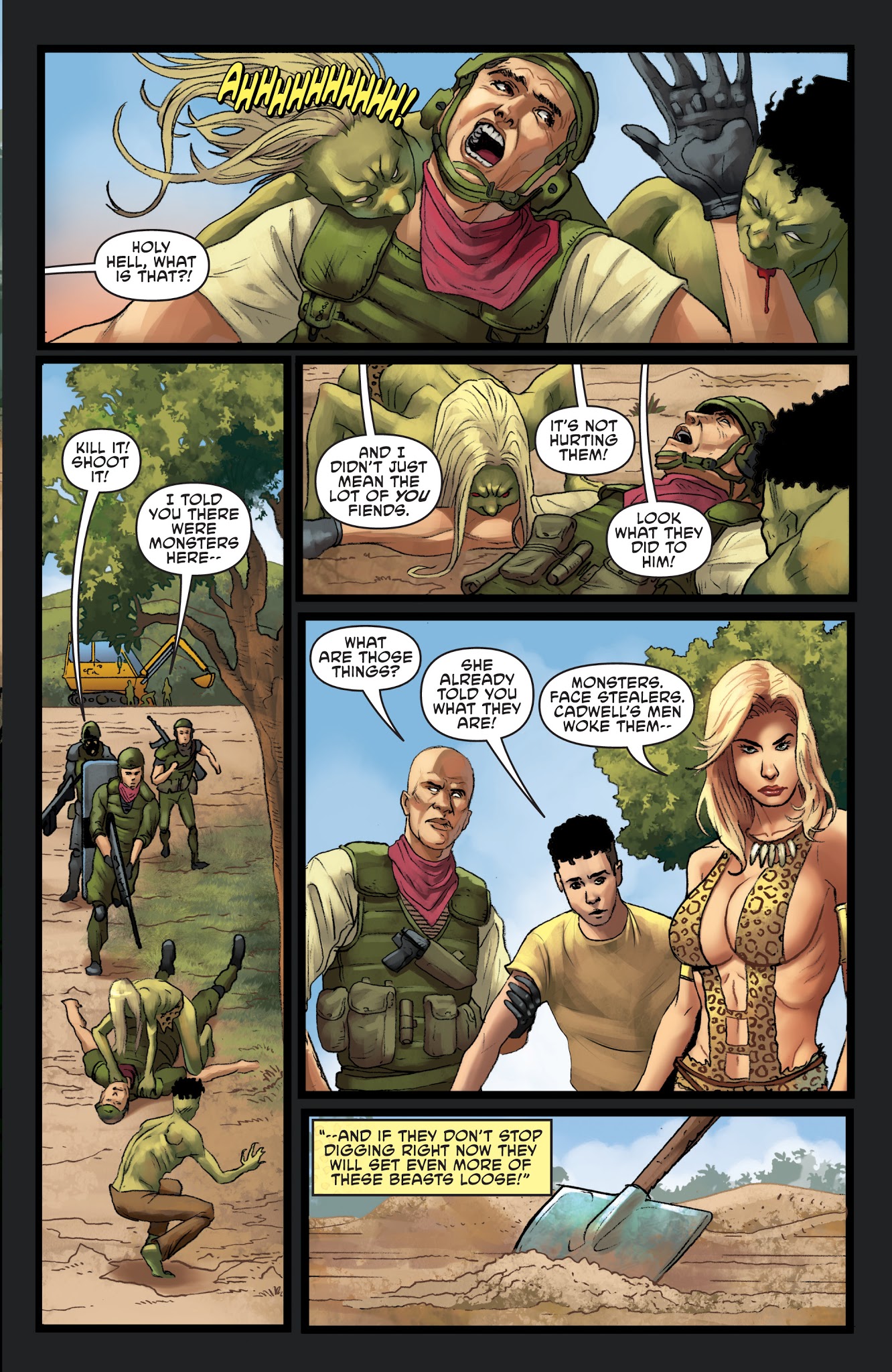 Read online Sheena: Queen Of The Jungle (2017) comic -  Issue # _TPB 1 - 111
