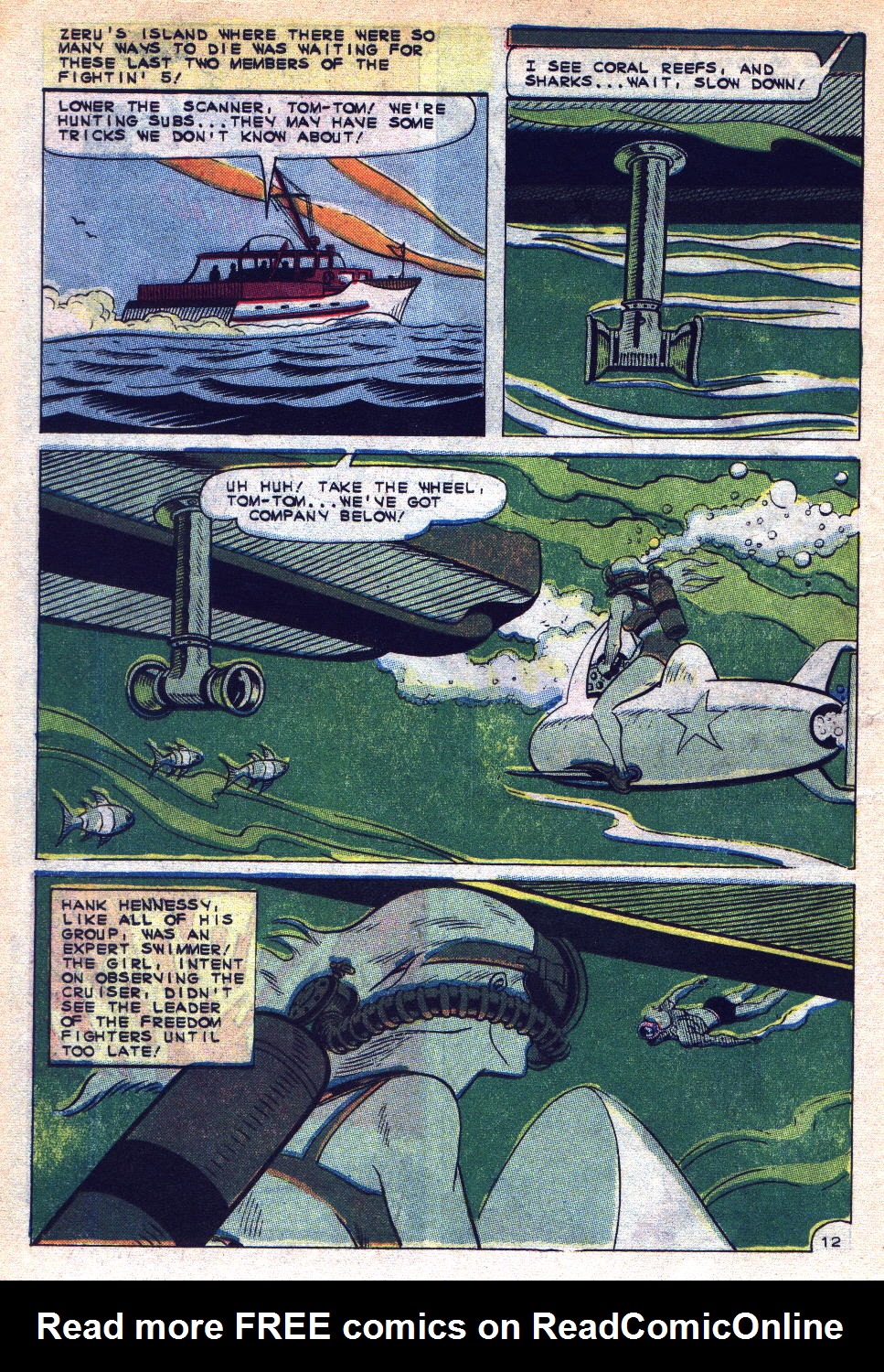 Read online The Fightin' 5 comic -  Issue #39 - 18