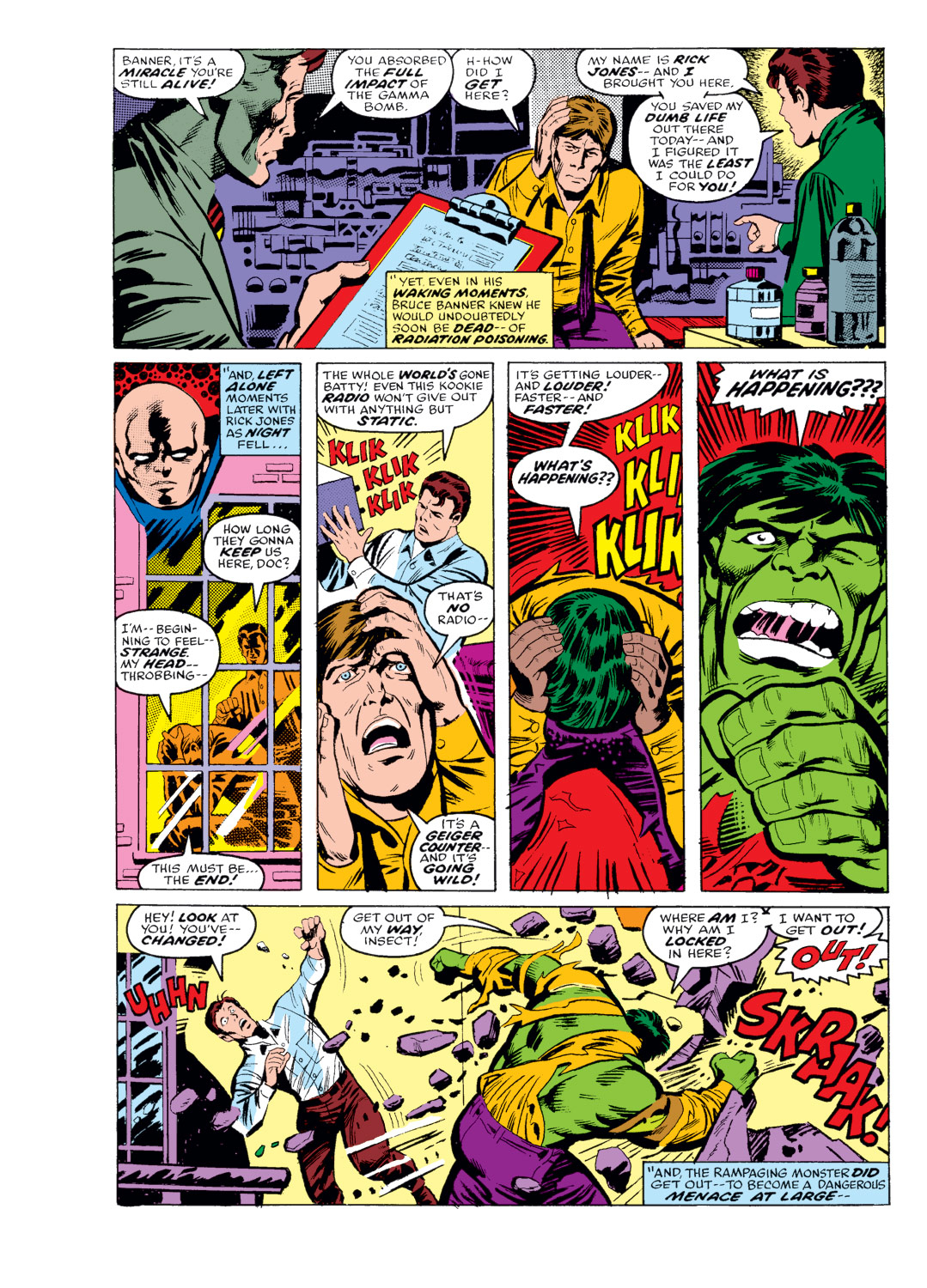 What If? (1977) issue 2 - The Hulk had the brain of Bruce Banner - Page 9