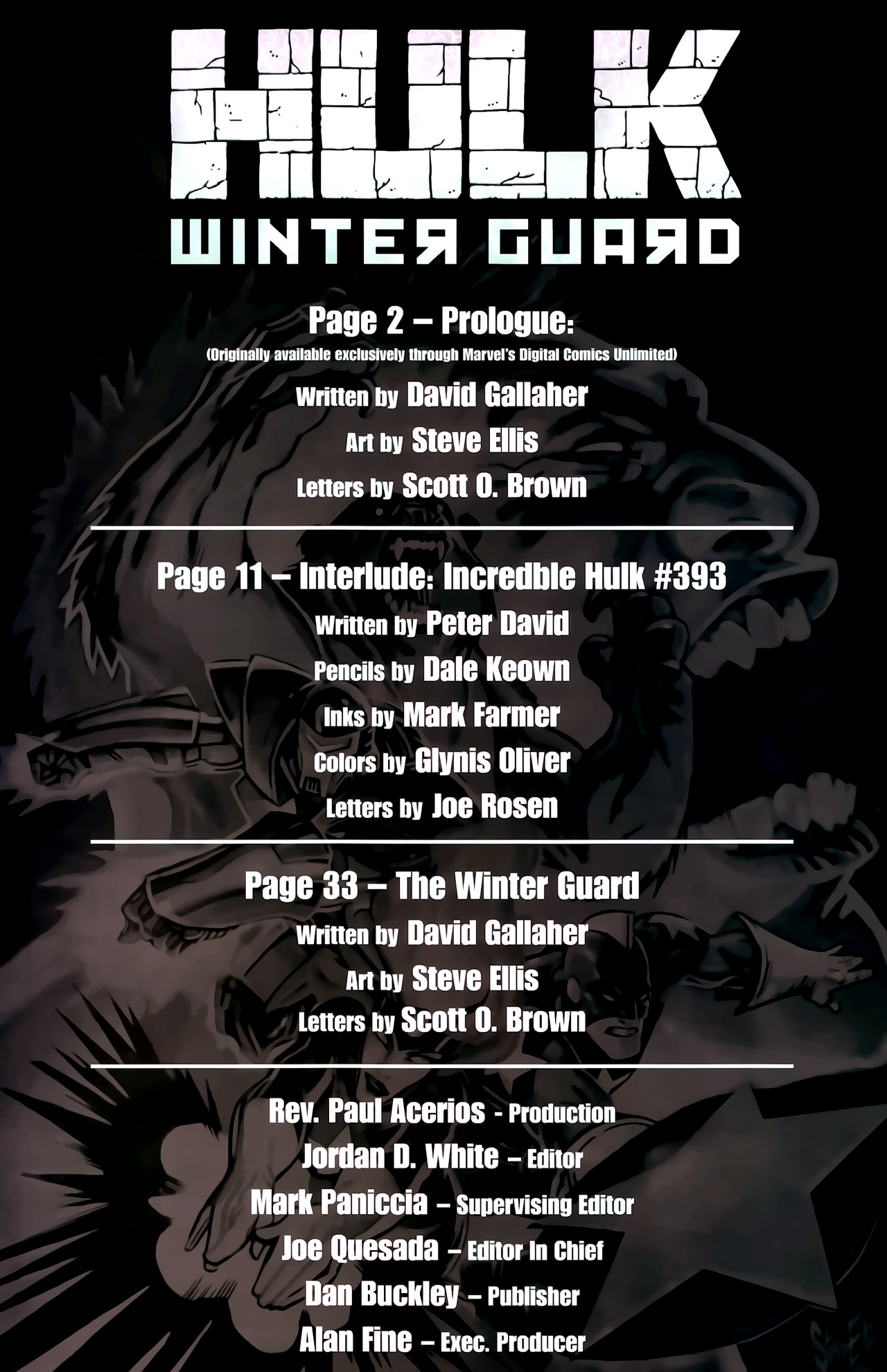 Read online Darkstar & The Winter Guard comic -  Issue #0 - 2