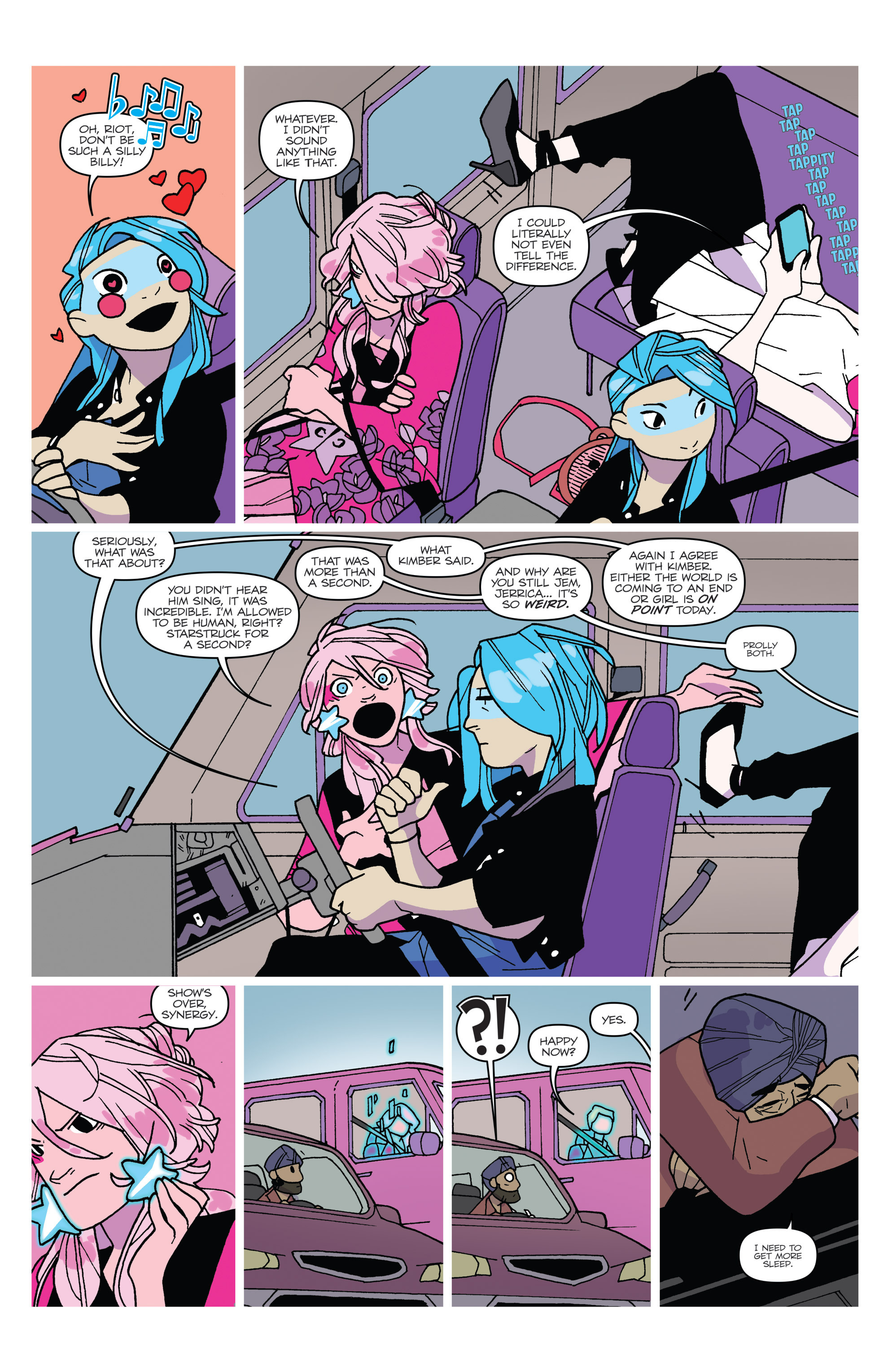 Read online Jem and The Holograms comic -  Issue #19 - 21