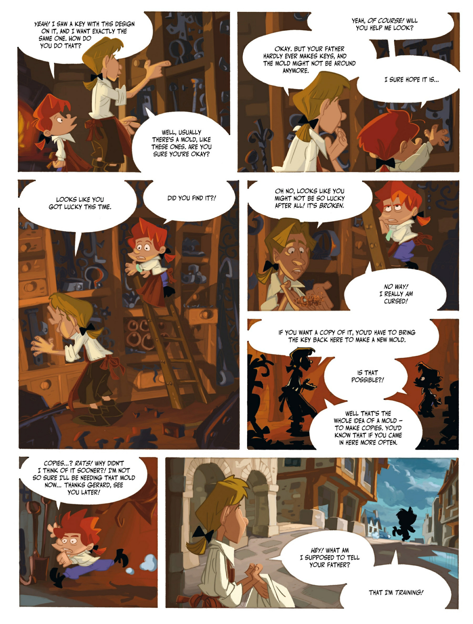 Read online Gregory and the Gargoyles comic -  Issue #2 - 36