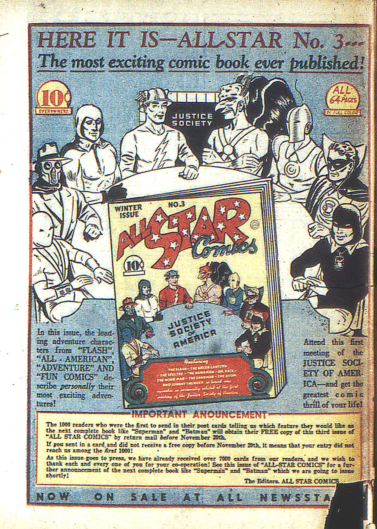 Read online More Fun Comics comic -  Issue #63 - 67