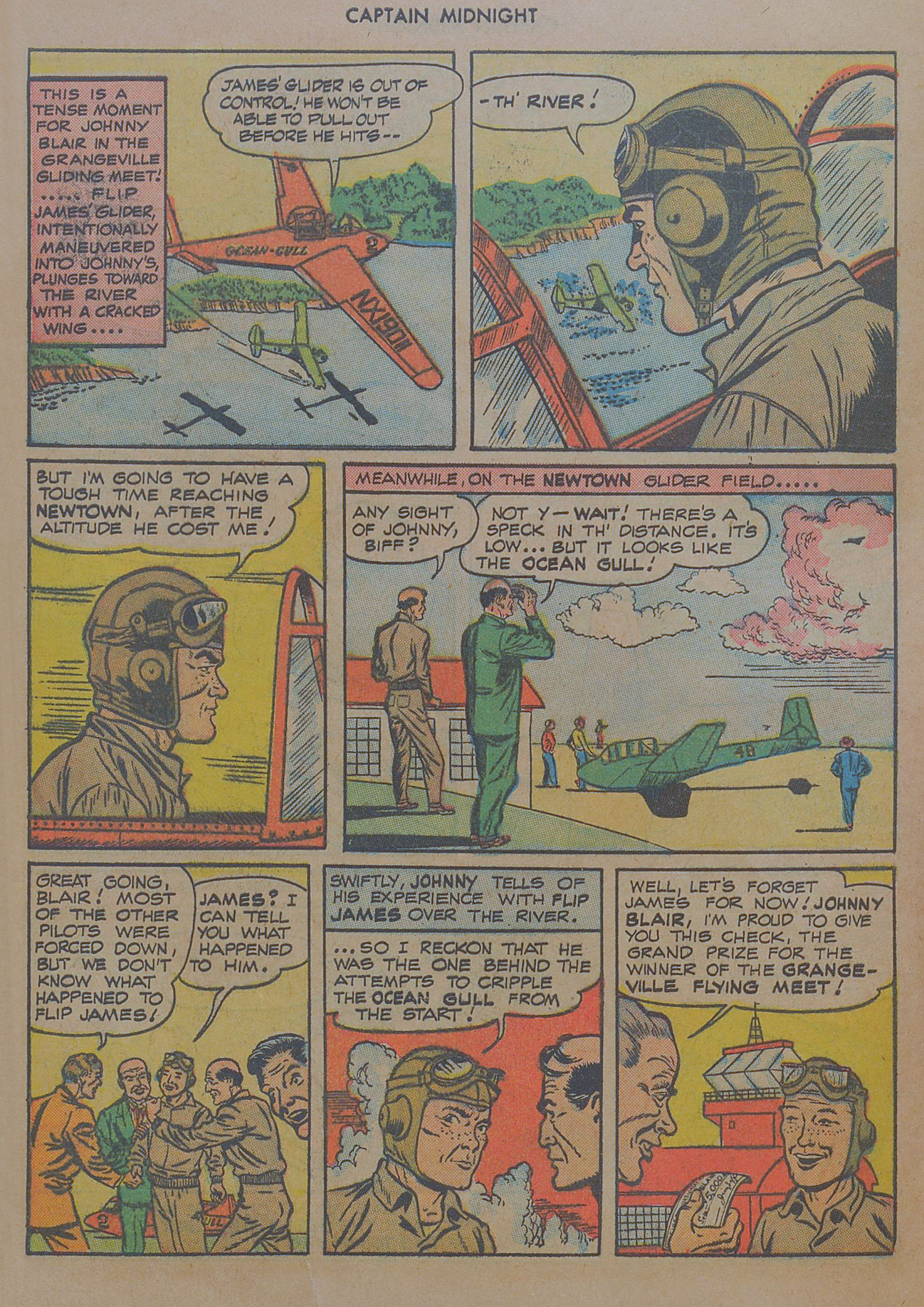 Read online Captain Midnight (1942) comic -  Issue #67 - 28