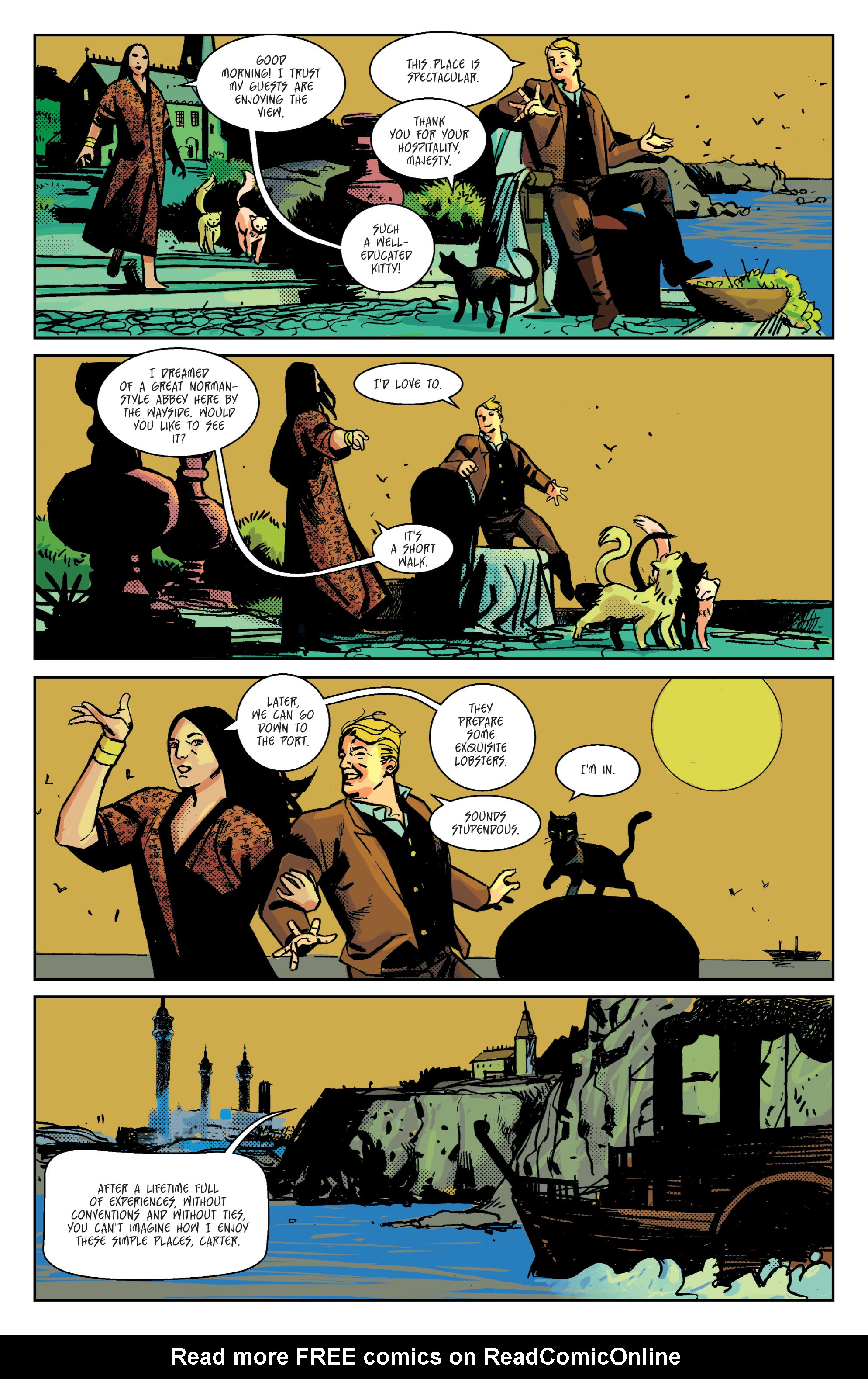 Read online Lovecraft Unknown Kadath comic -  Issue #5 - 18