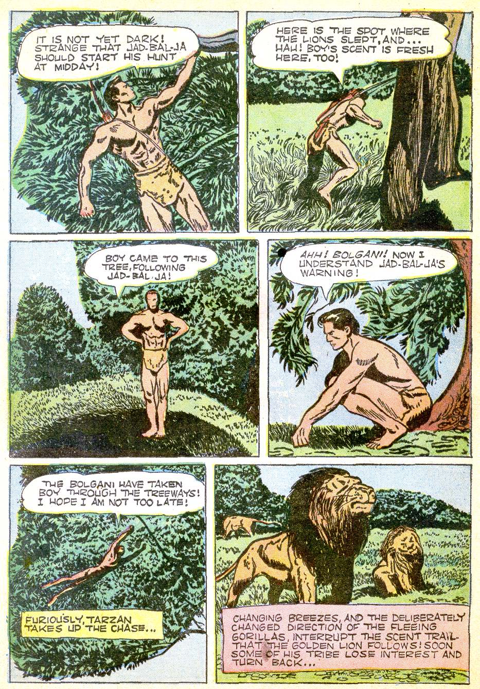 Read online Tarzan (1948) comic -  Issue #52 - 24