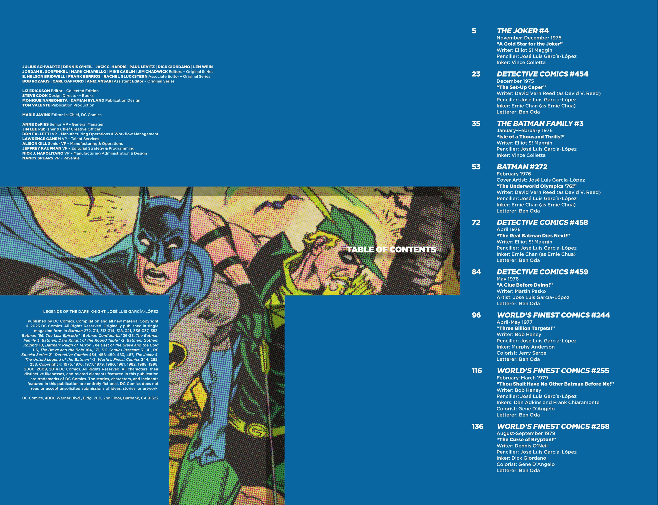 Read online Legends of the Dark Knight: Jose Luis Garcia-Lopez comic -  Issue # TPB (Part 1) - 4
