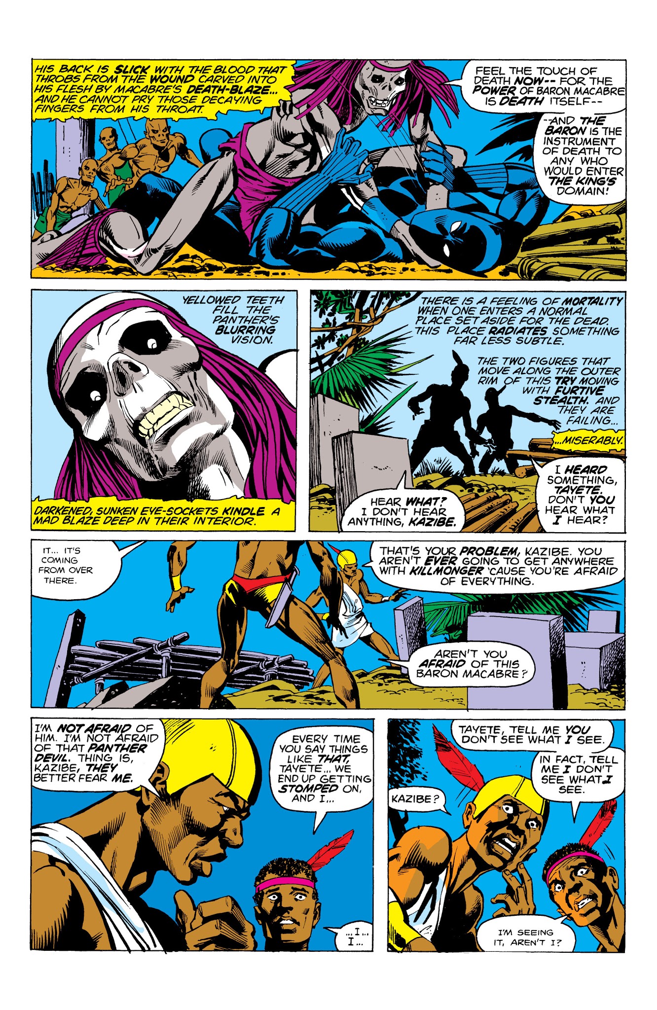 Read online Marvel Masterworks: The Black Panther comic -  Issue # TPB 1 - 67
