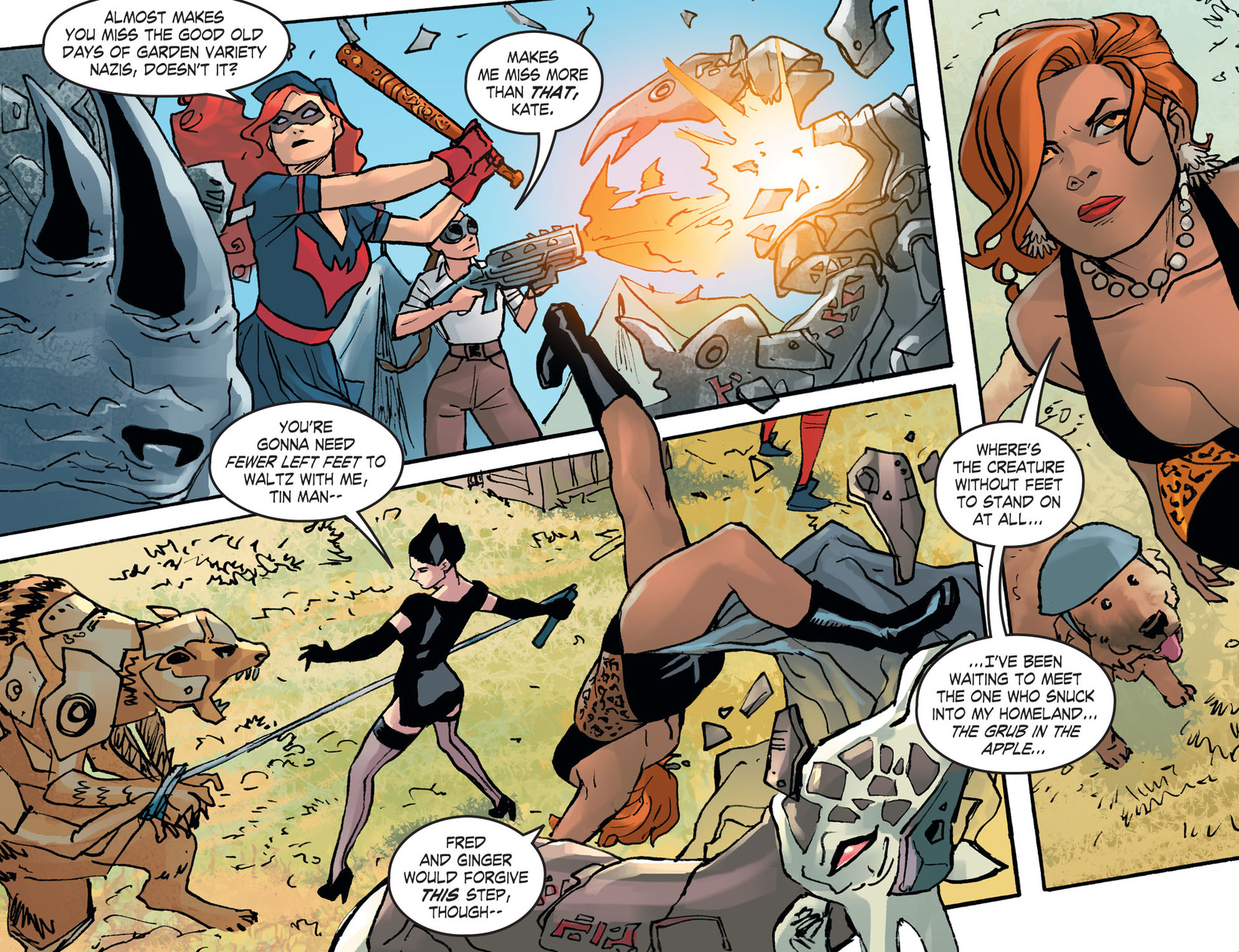 Read online DC Comics: Bombshells comic -  Issue #66 - 12