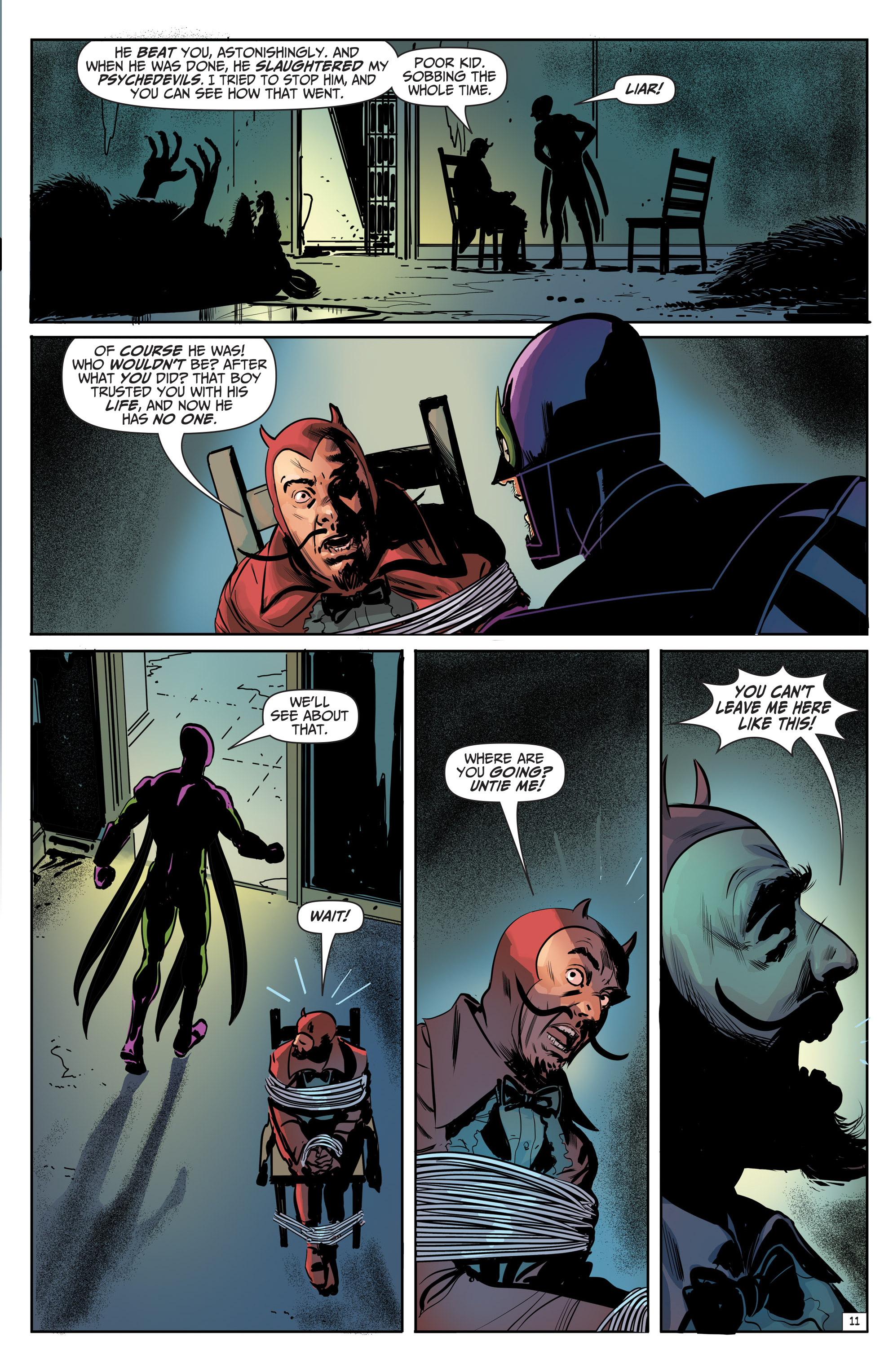 Read online Dragonfly & Dragonflyman comic -  Issue #2 - 13