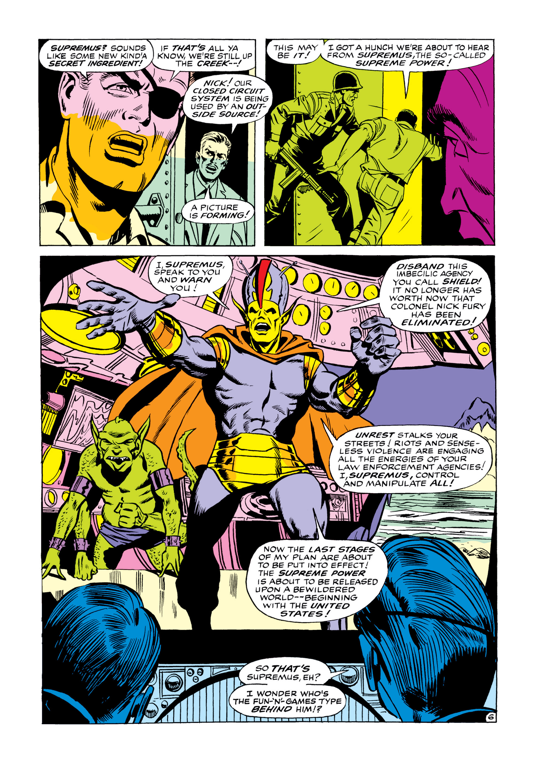 Read online Marvel Masterworks: Nick Fury, Agent of S.H.I.E.L.D. comic -  Issue # TPB 3 (Part 1) - 97
