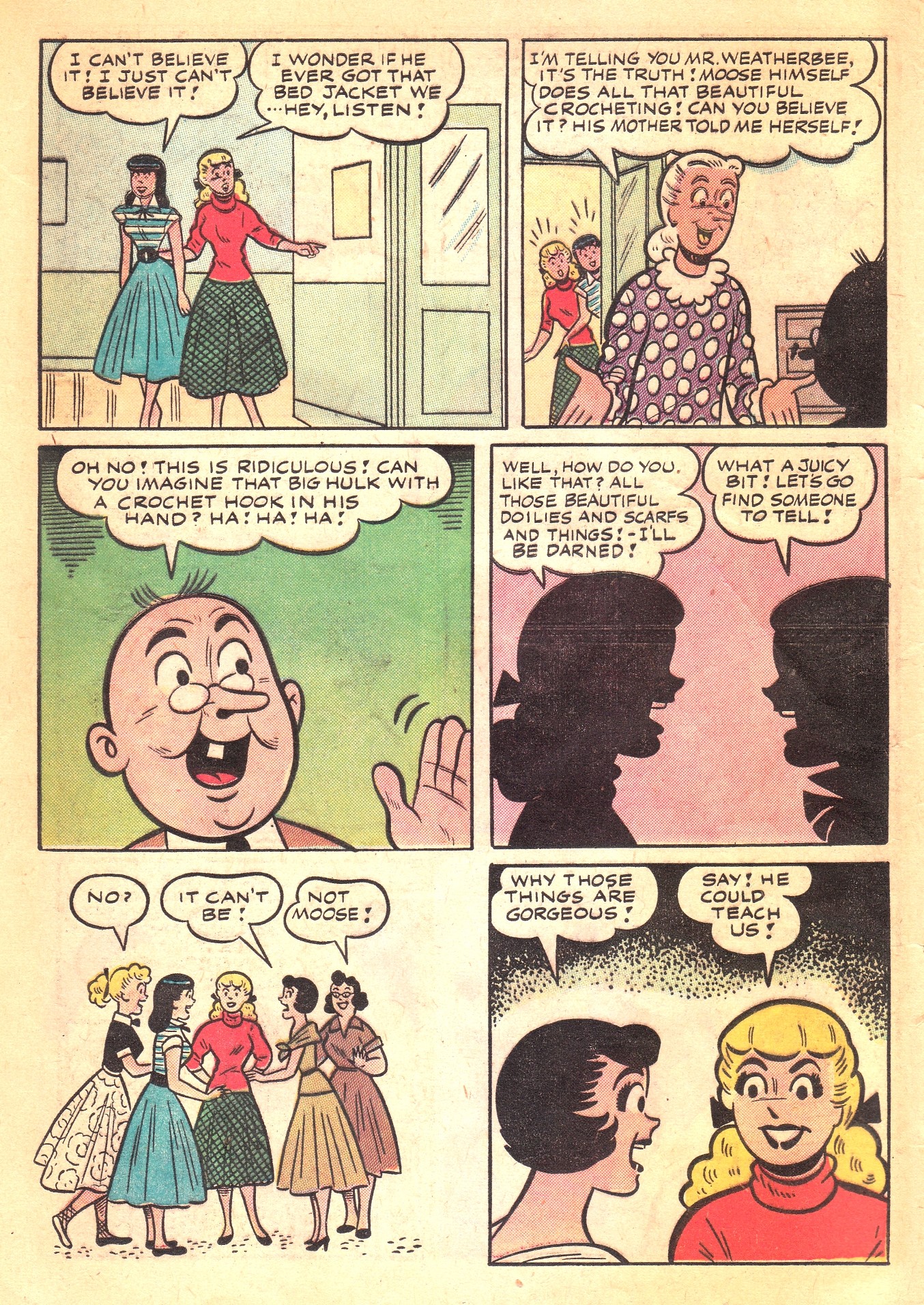 Read online Archie's Rival Reggie comic -  Issue #7 - 8