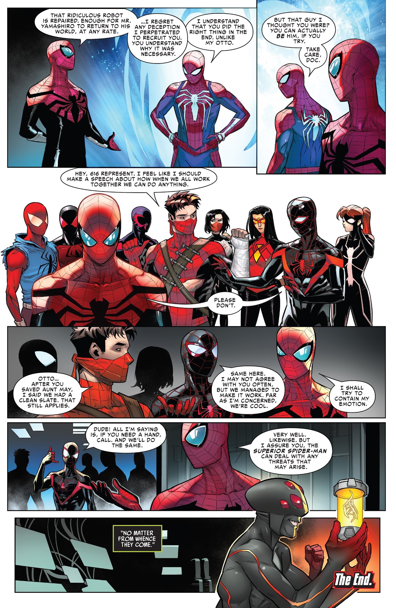 Read online Spider-Geddon comic -  Issue #5 - 32