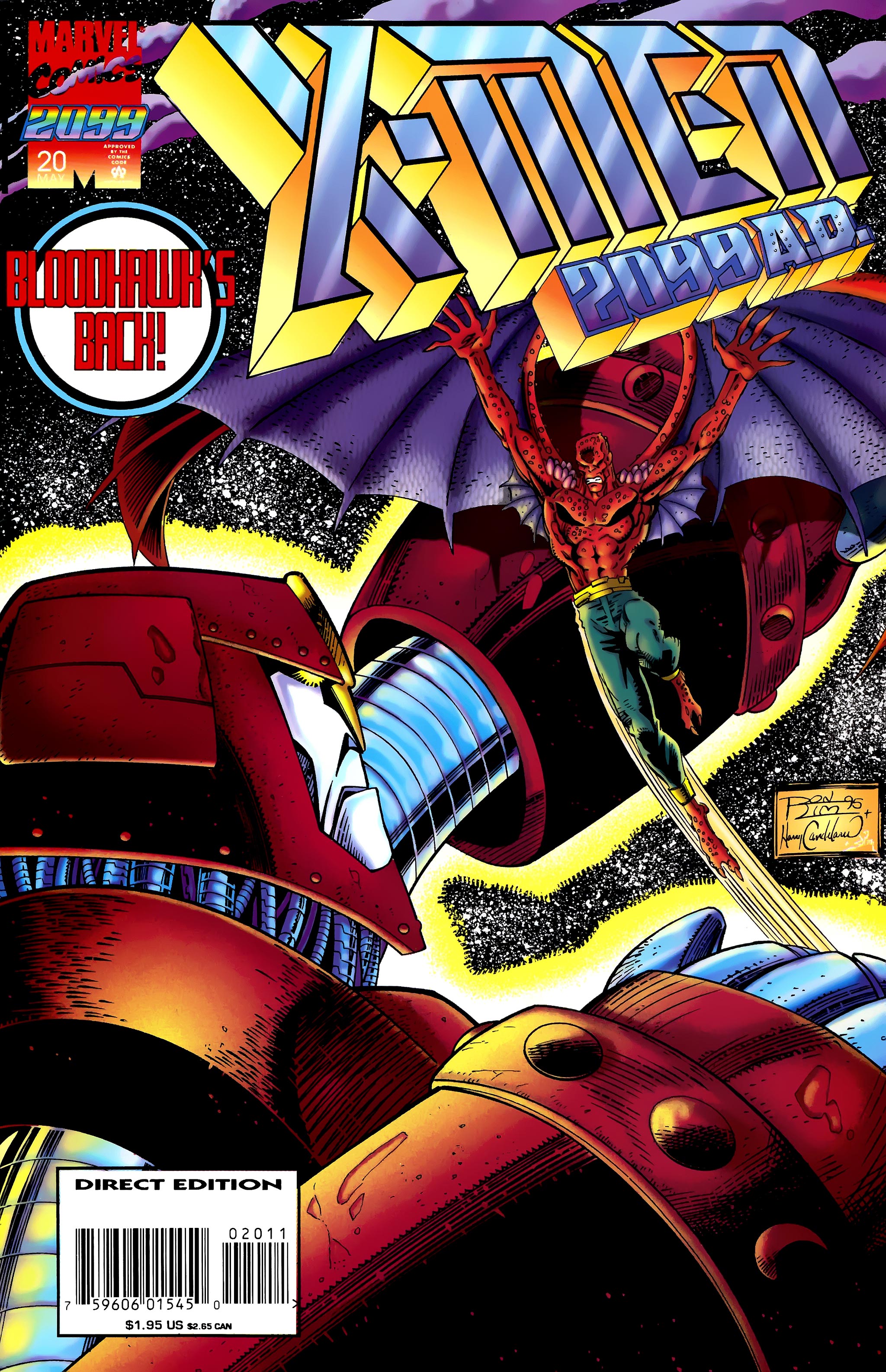 Read online X-Men 2099 comic -  Issue #20 - 1