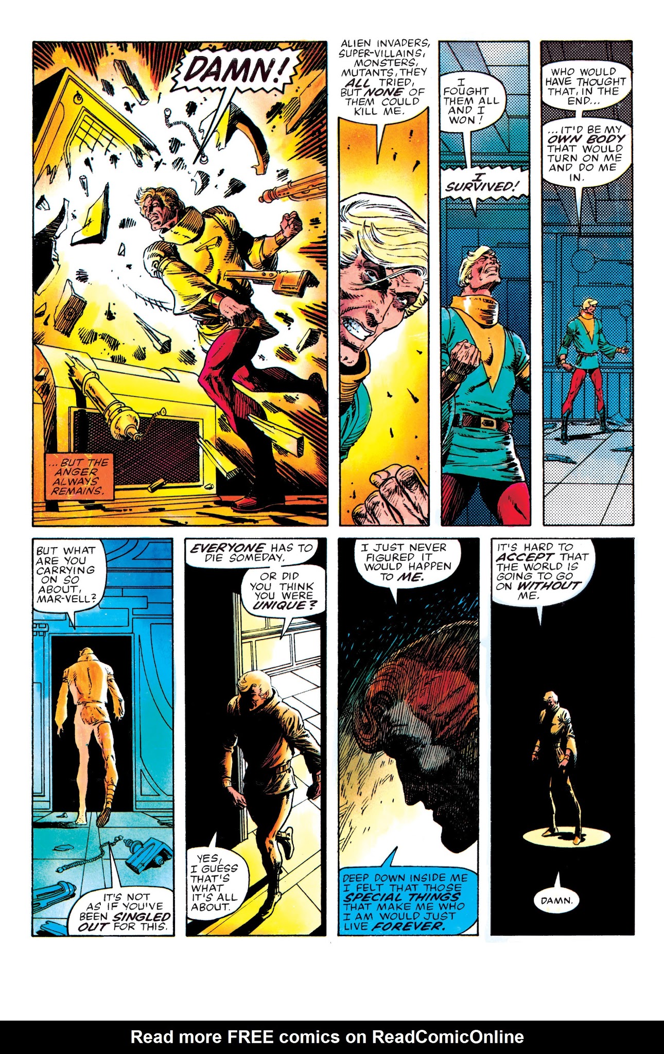 Read online Captain Marvel: The Death of Captain Marvel comic -  Issue # TPB - 90